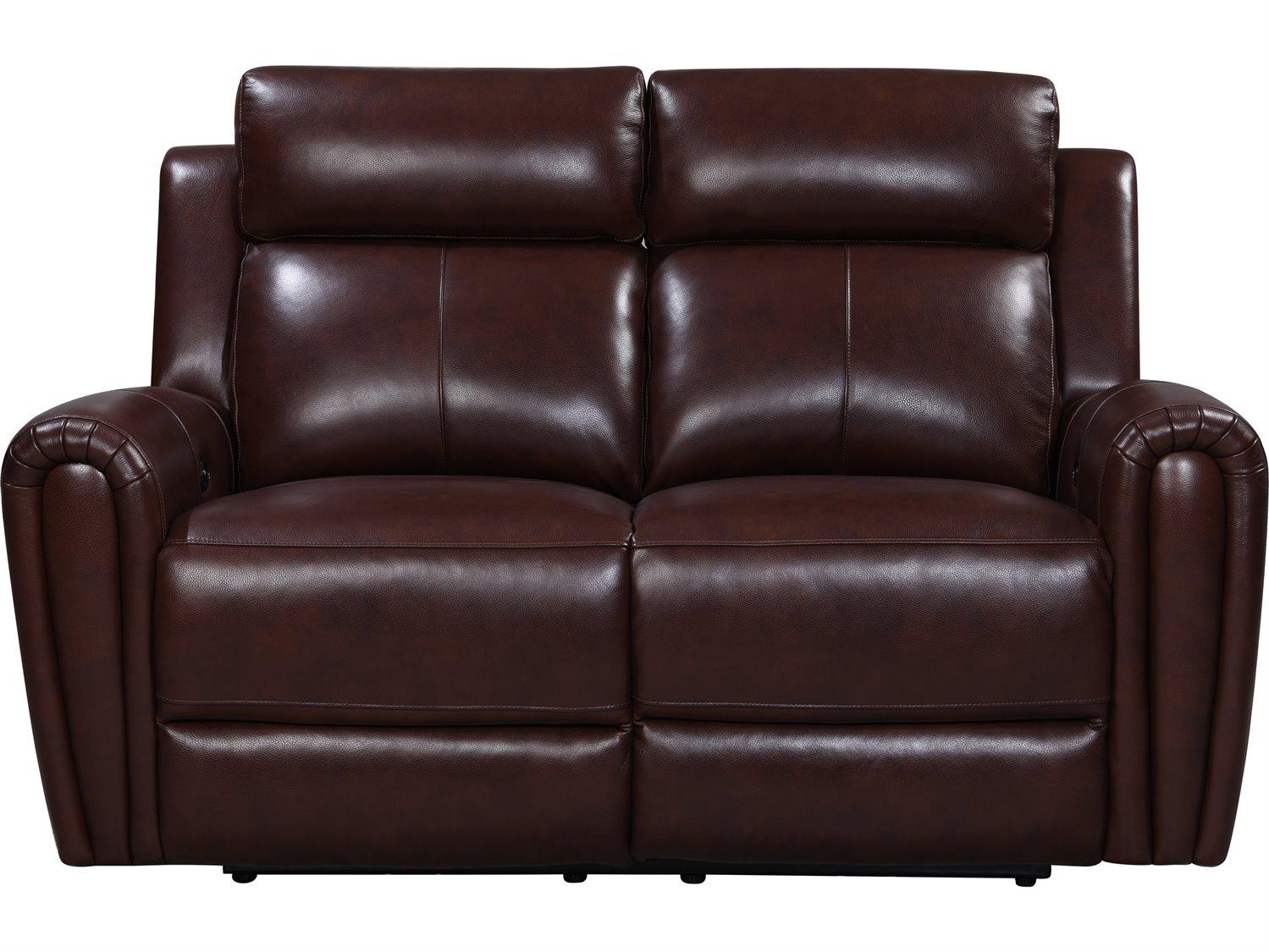 Leather Italia USA Jonathan P1 Loveseat 7030Lv Brown