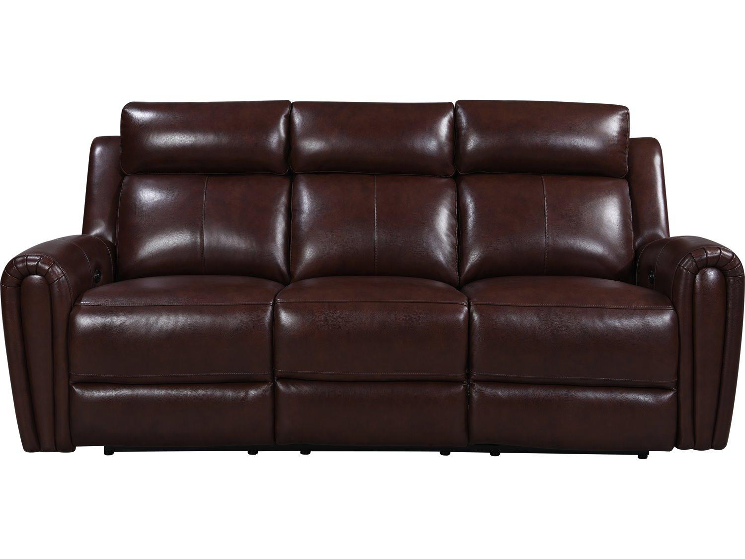 Leather Italia USA Jonathan P1 Sofa 7030Lv Brown