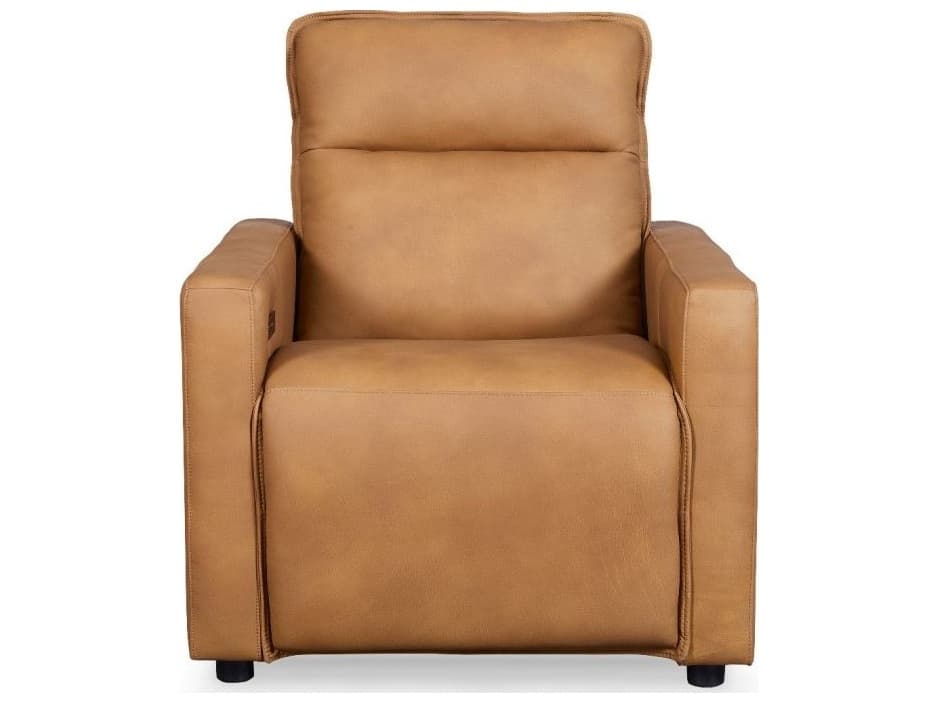 Leather Italia USA Adell Chair - 2P 4273Lv Saddle Leather -