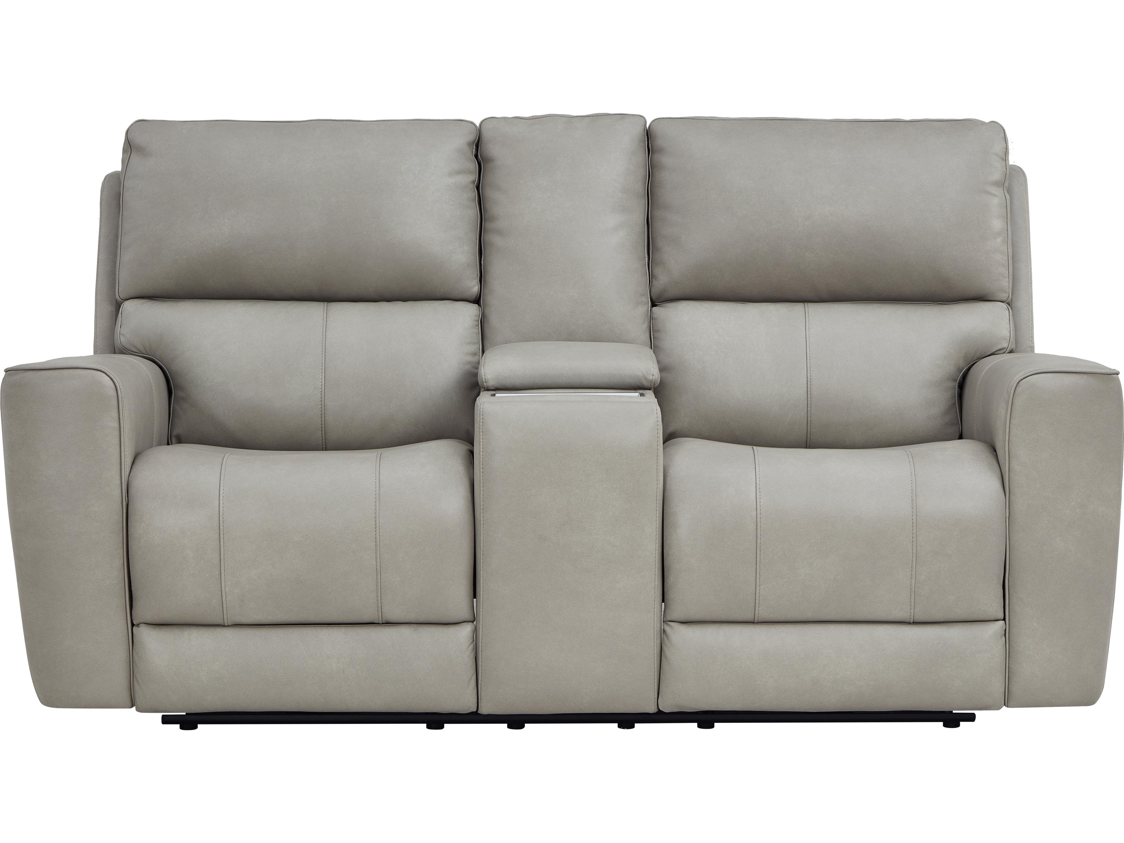 Leather Italia USA Laredo Loveseat - Console P2 - Zg 1605Lv C