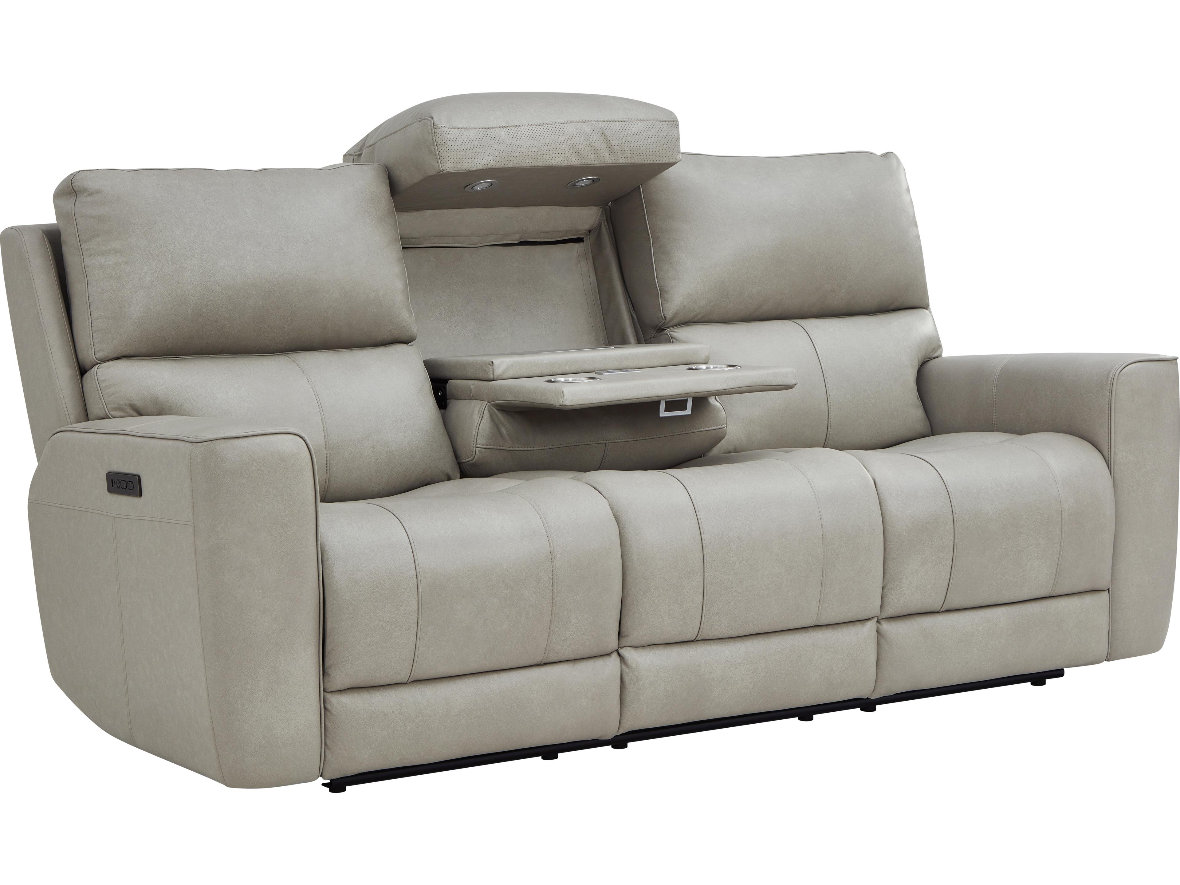 Leather Italia USA Laredo Sofa - P2 - Zg - Fold Down Center B