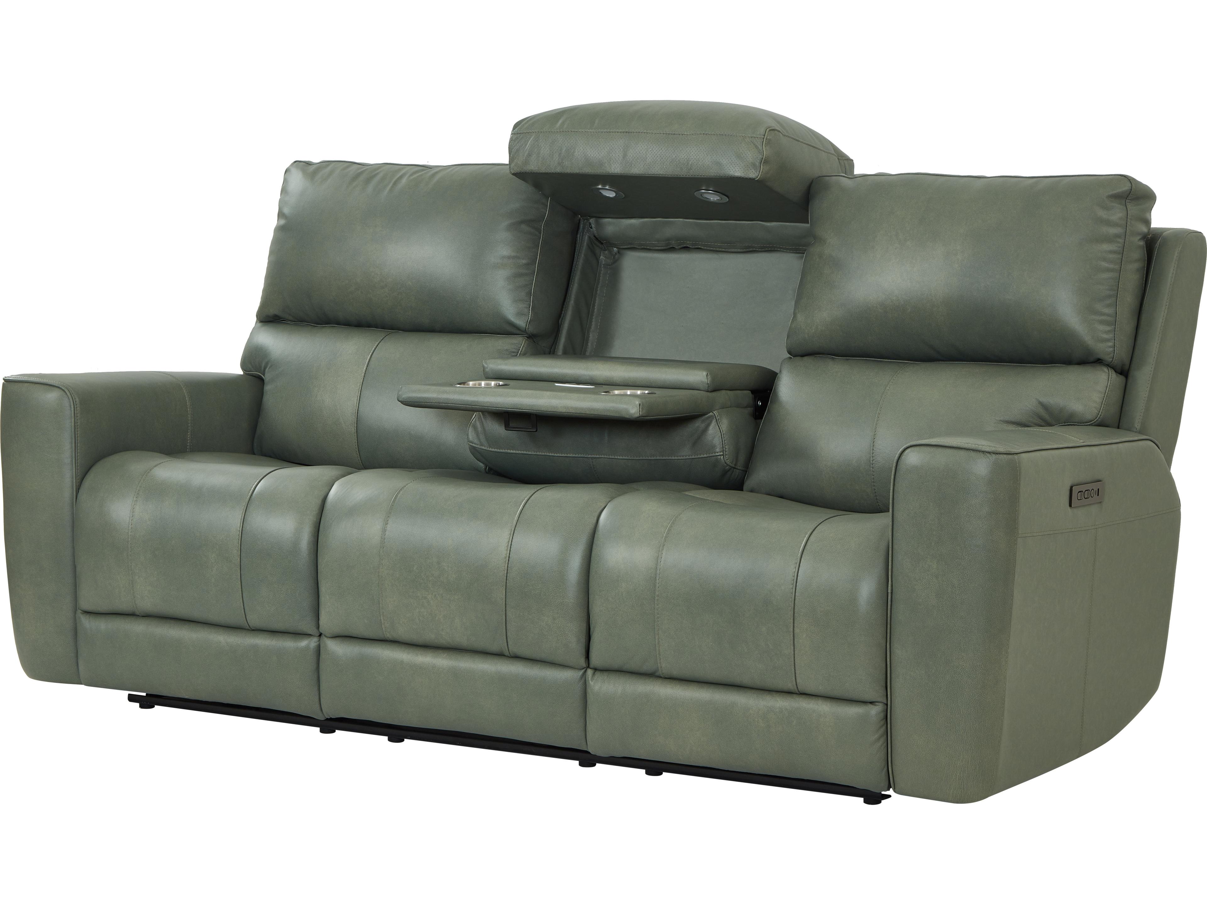 Leather Italia USA Laredo Sofa - P2 - Zg - Fold Down Center B