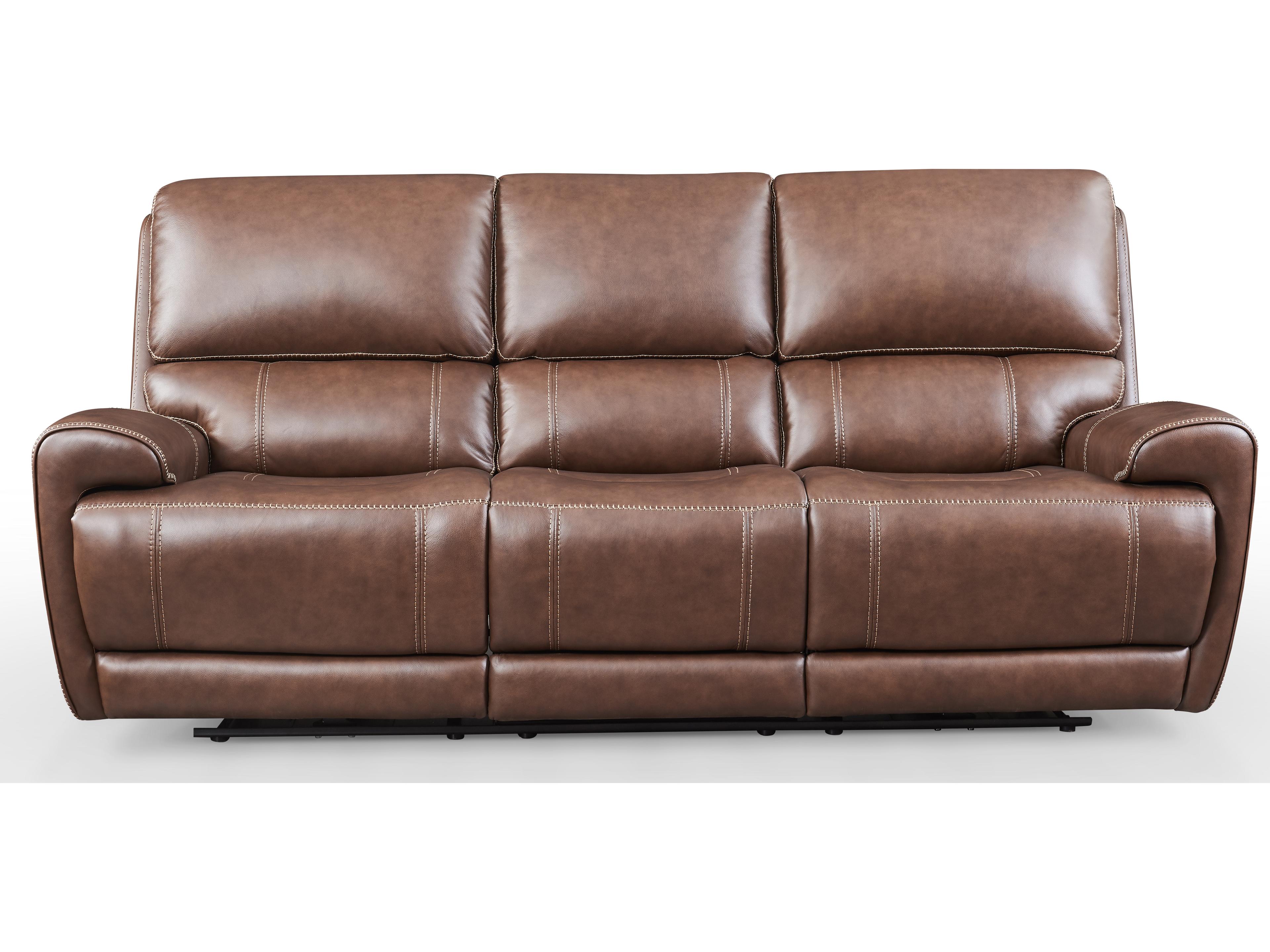 Leather Italia USA Highland Sofa - P2 - Zg 7463Lv Brown Coffe