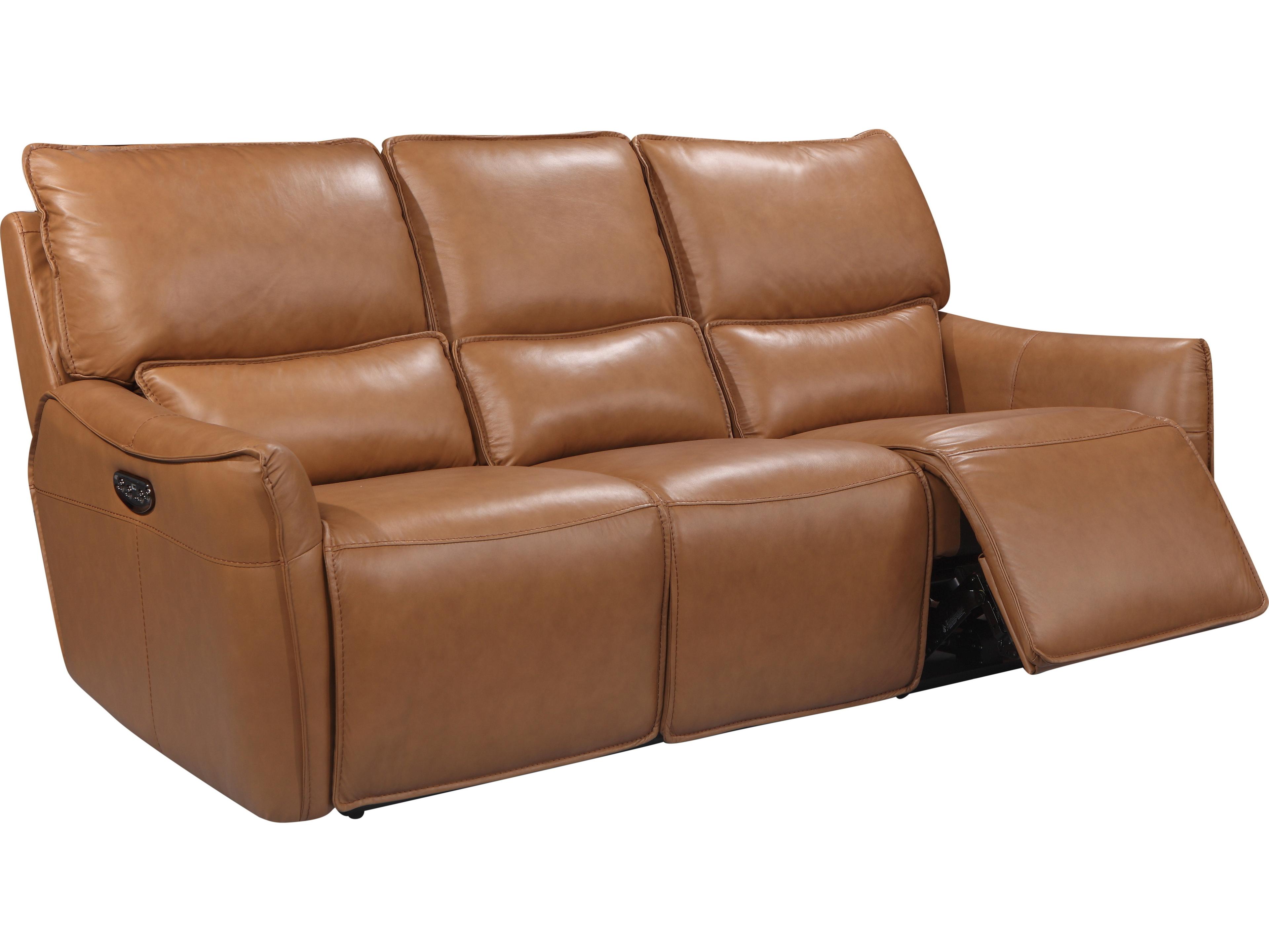 Leather Italia USA Portland Sofa - P2 1006Lv Desert Leather
