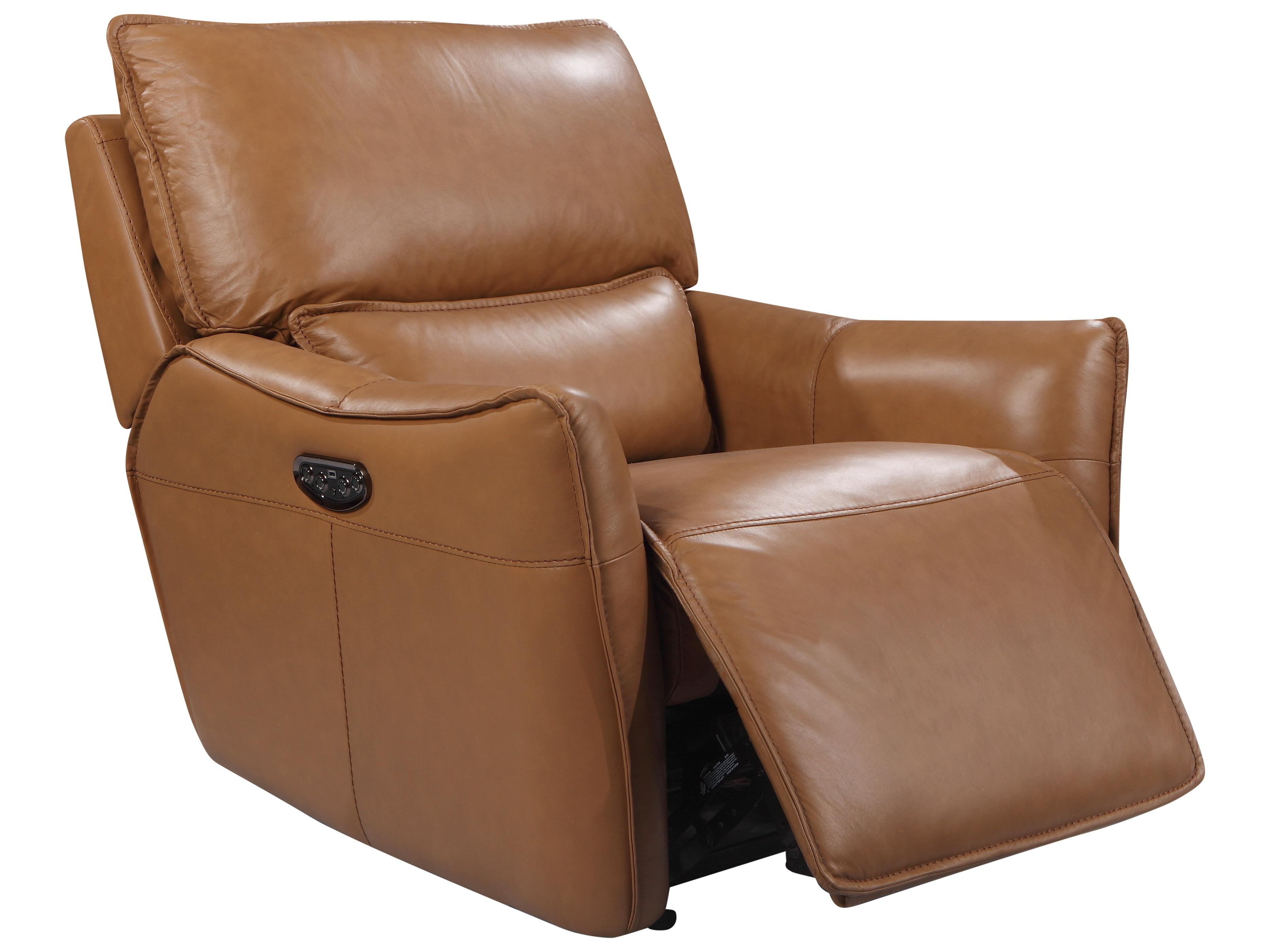 Leather Italia USA Portland Chair - P2 - Glider 1006Lv Desert