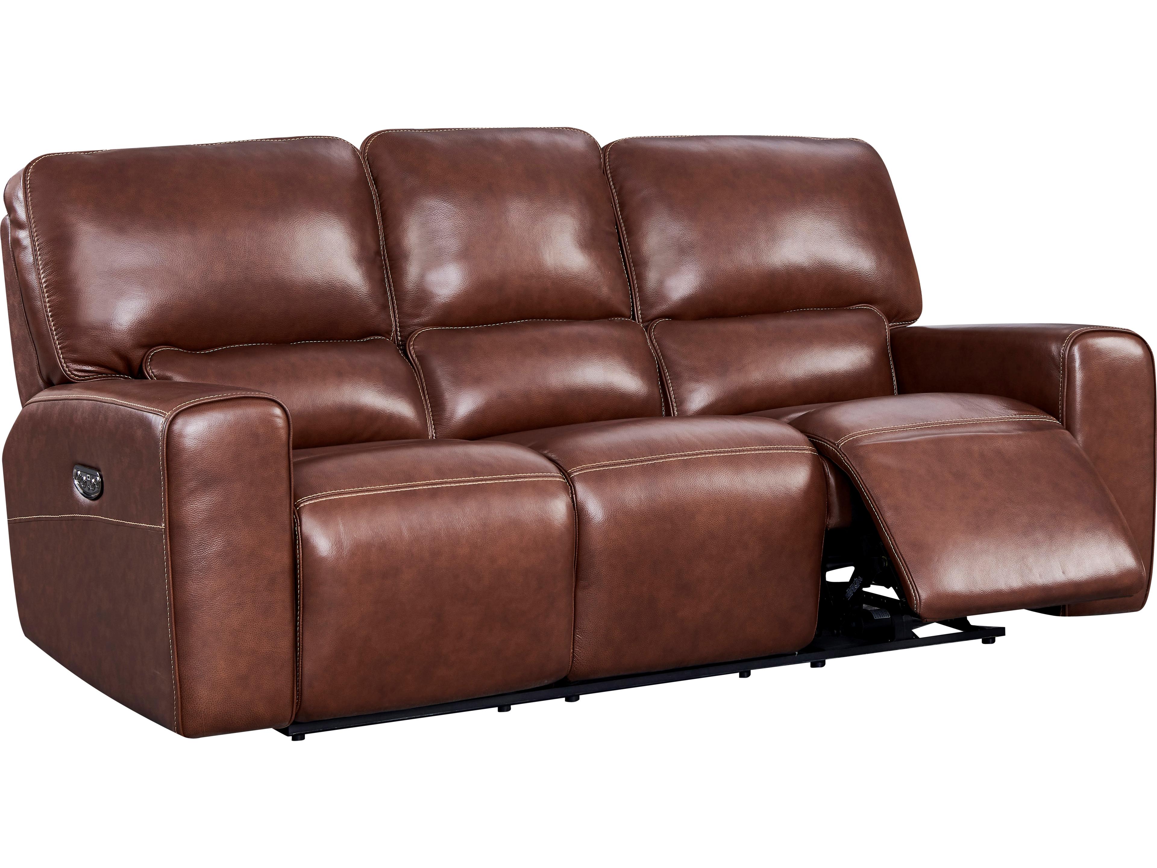 Leather Italia USA Broadway Sofa - 2P 8540Lv Brown