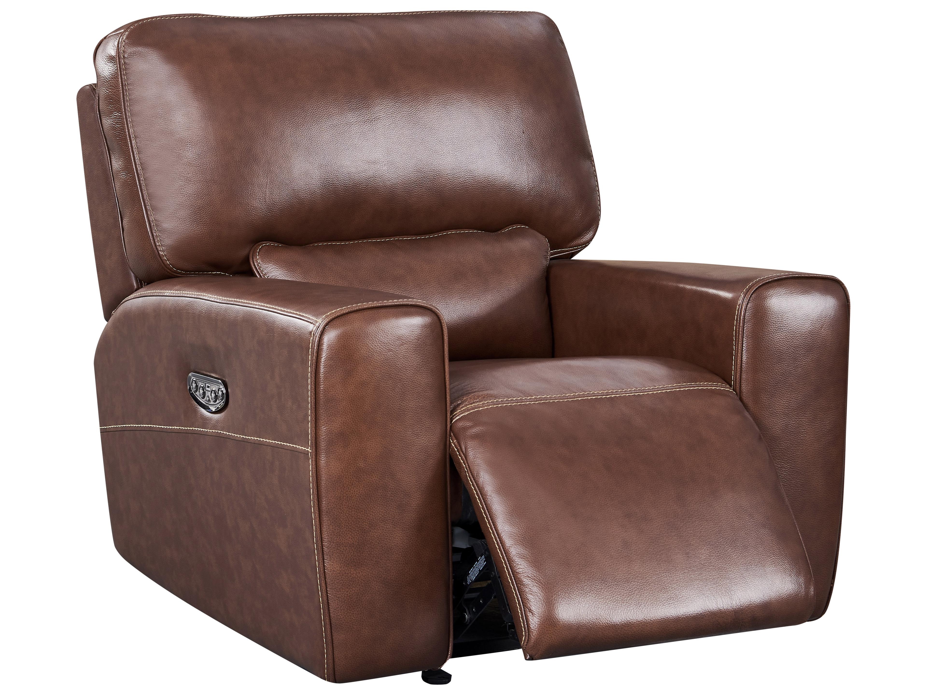 Leather Italia USA Broadway Chair - Glider 2P 8540Lv Brown