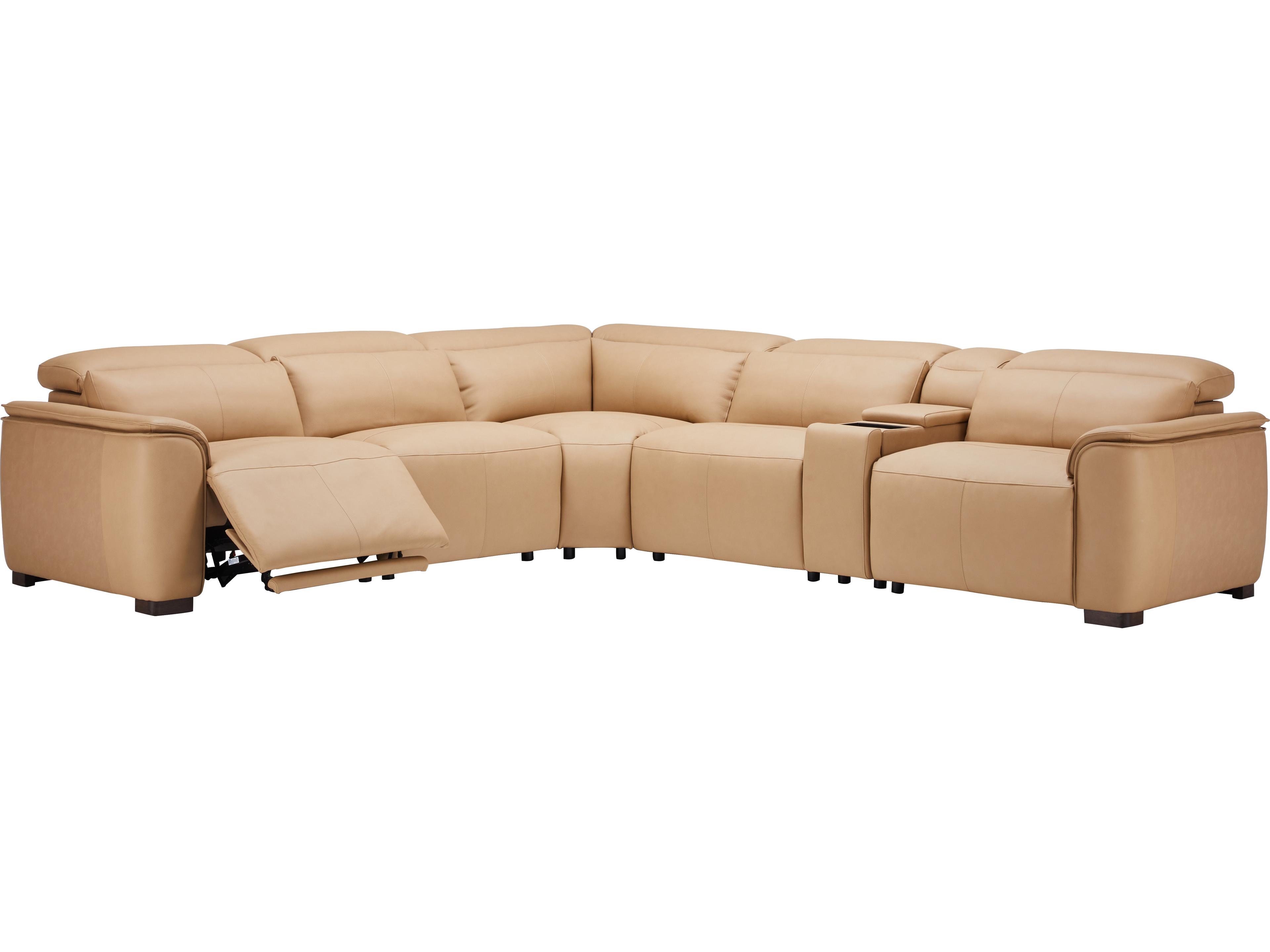 Leather Italia USA Leather Sectional