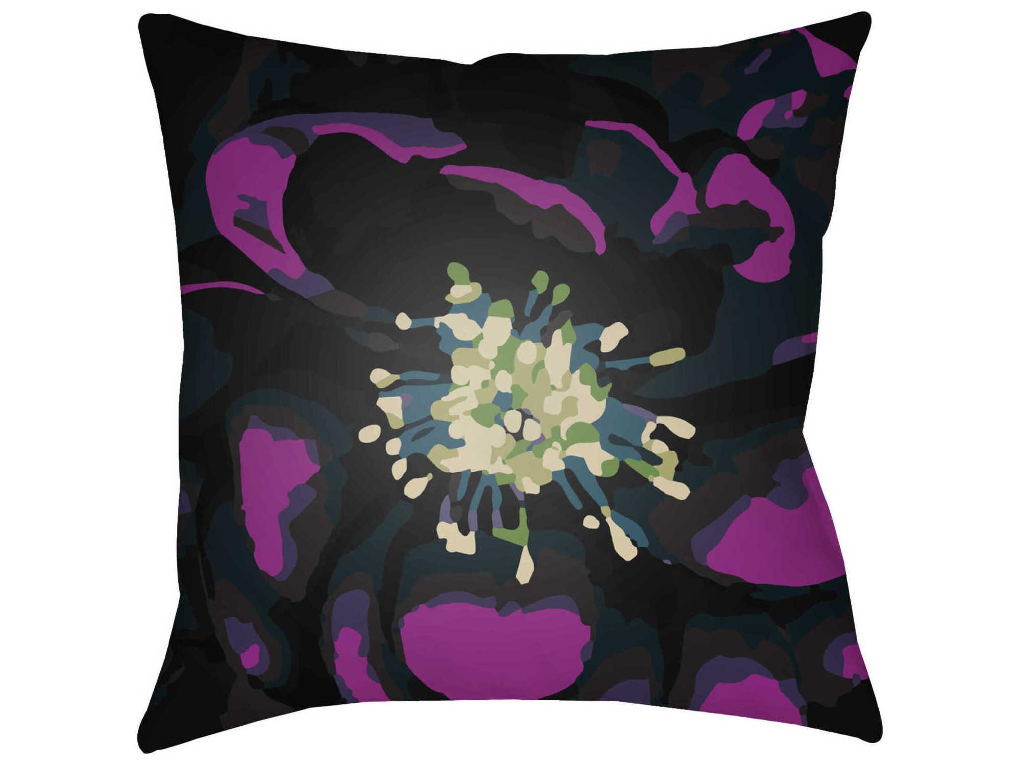 Livabliss by Surya Abstract Floral Pillow