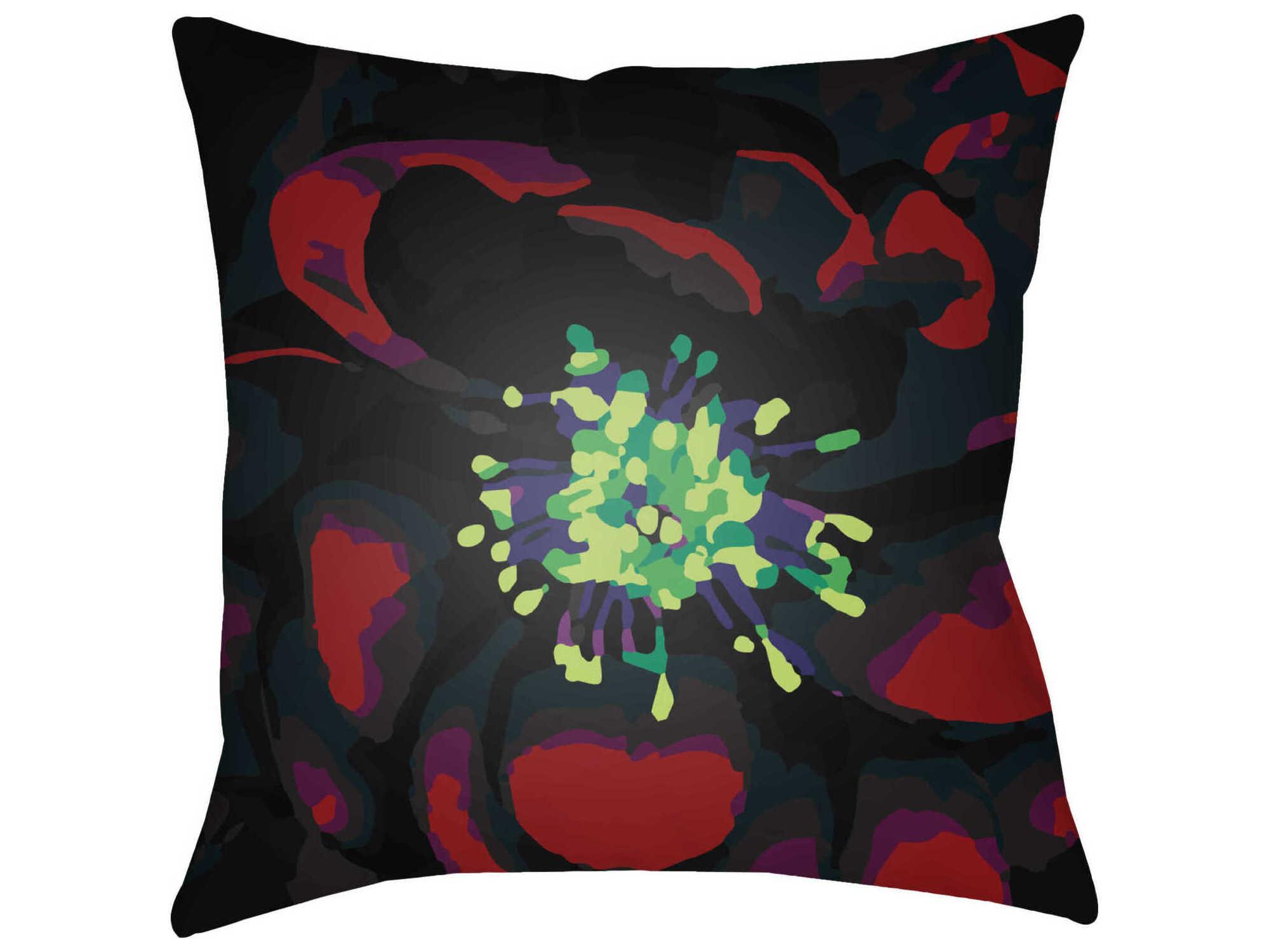 Livabliss by Surya Abstract Floral Pillow