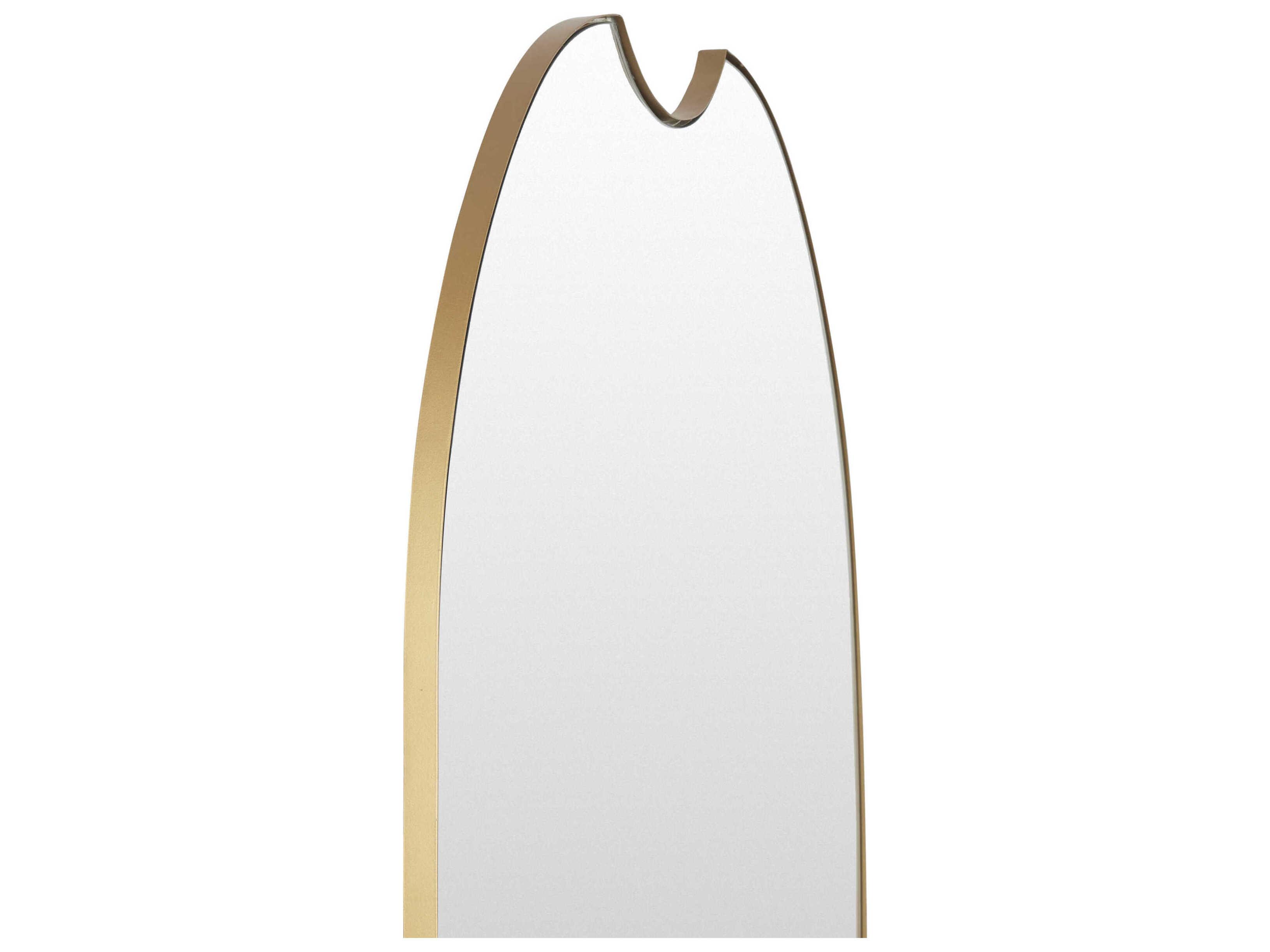 Livabliss by Surya Ajanta Gold Wall Mirror Vertical