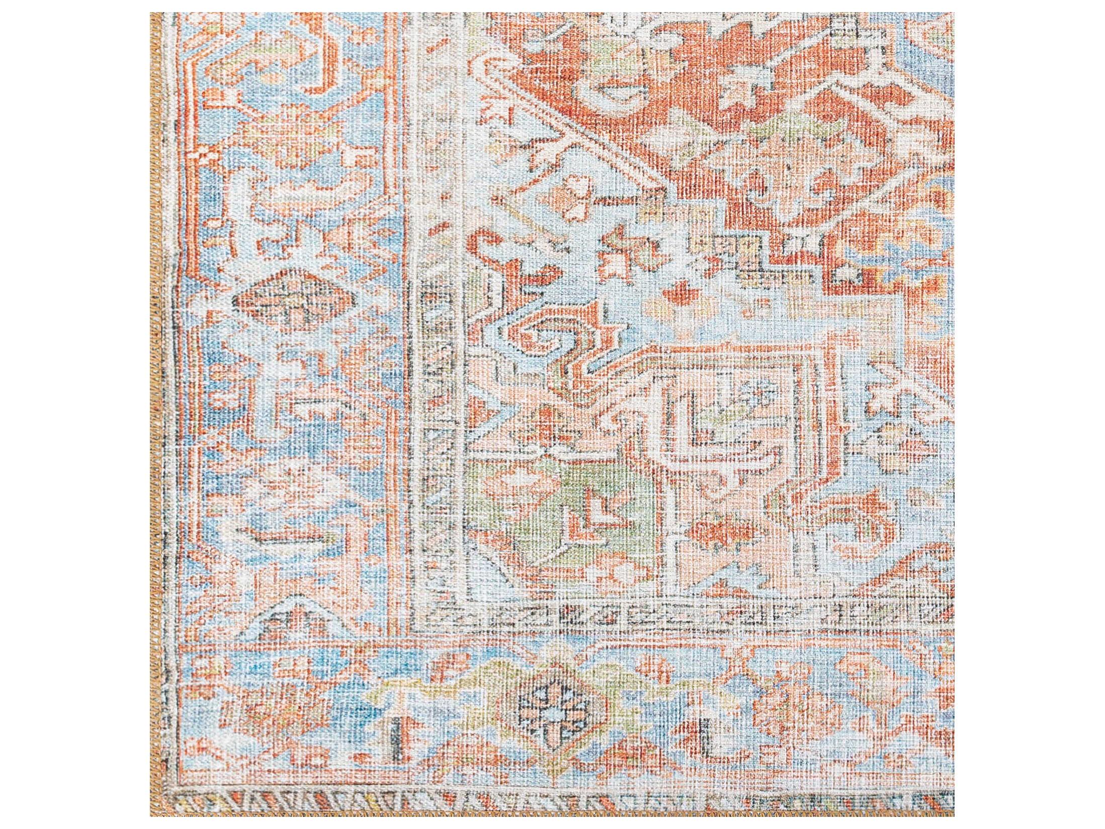 Livabliss by Surya Alanya Bordered Runner Area Rug