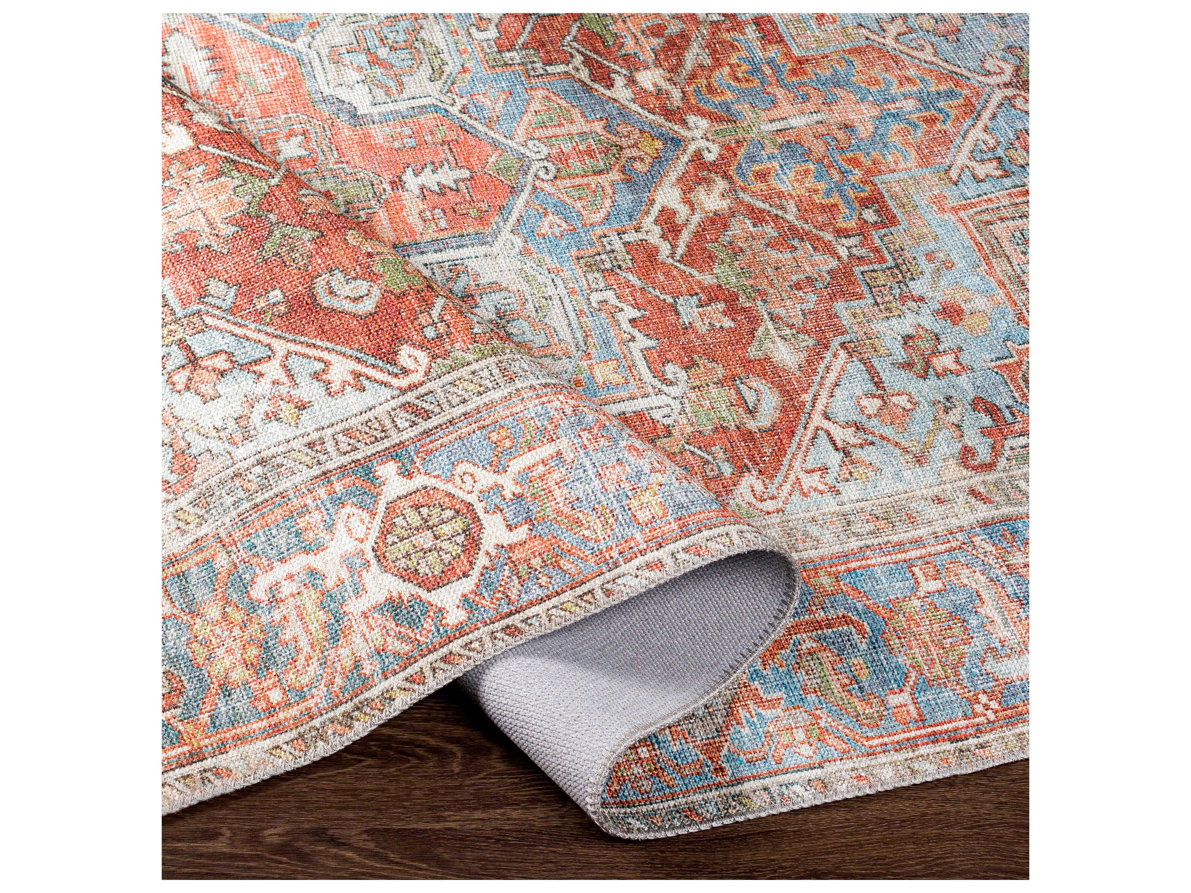 Livabliss by Surya Alanya Bordered Runner Area Rug