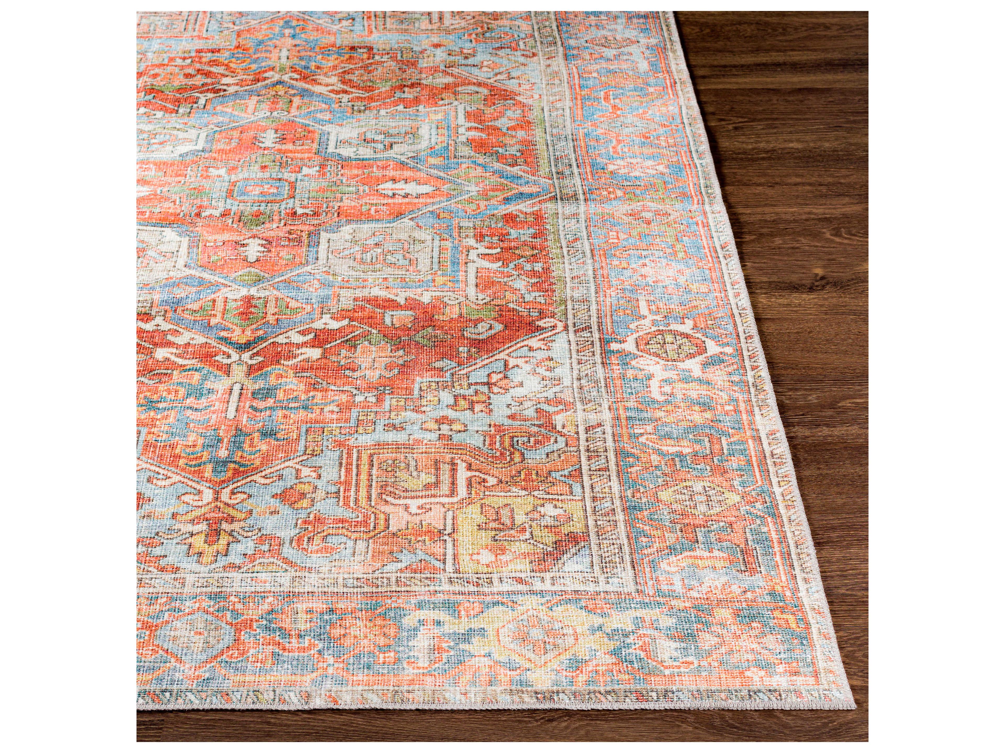 Livabliss by Surya Alanya Bordered Runner Area Rug