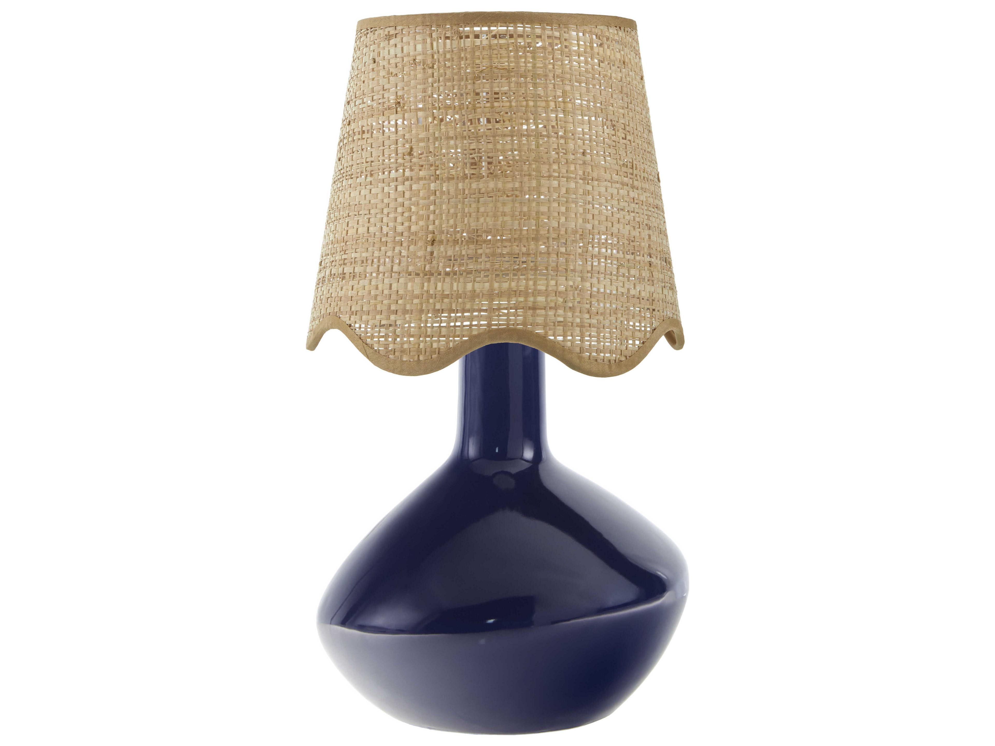 Livabliss by Surya Aviara Dark Blue Table Lamp