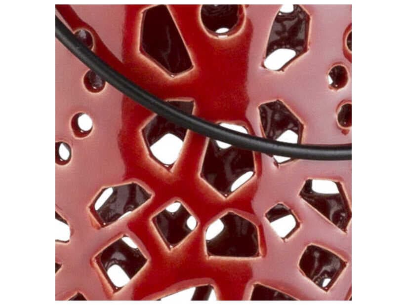 Livabliss by Surya Avery Red Lantern