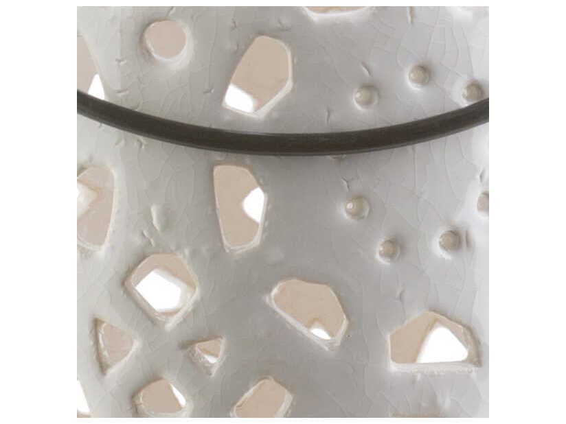 Livabliss by Surya Avery White Lantern