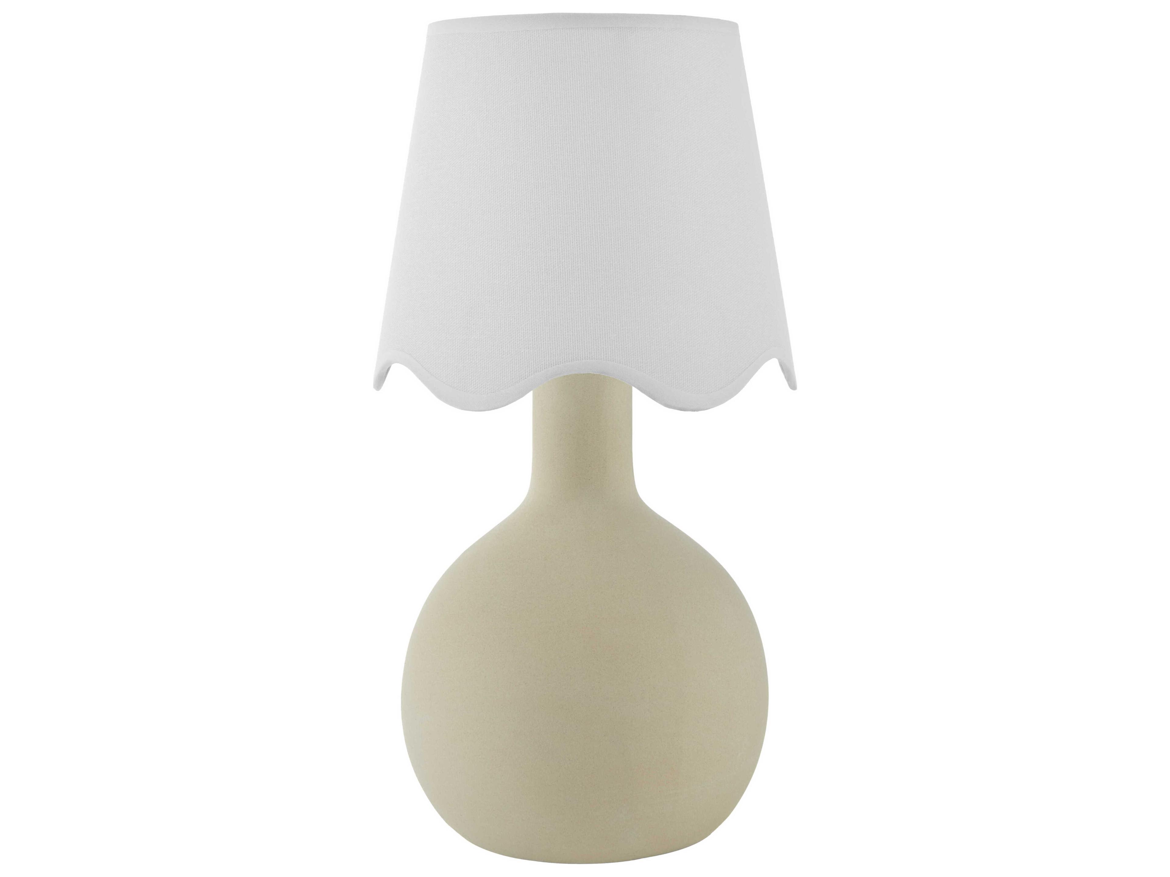 Livabliss by Surya Balbao Cream Off White Table Lamp