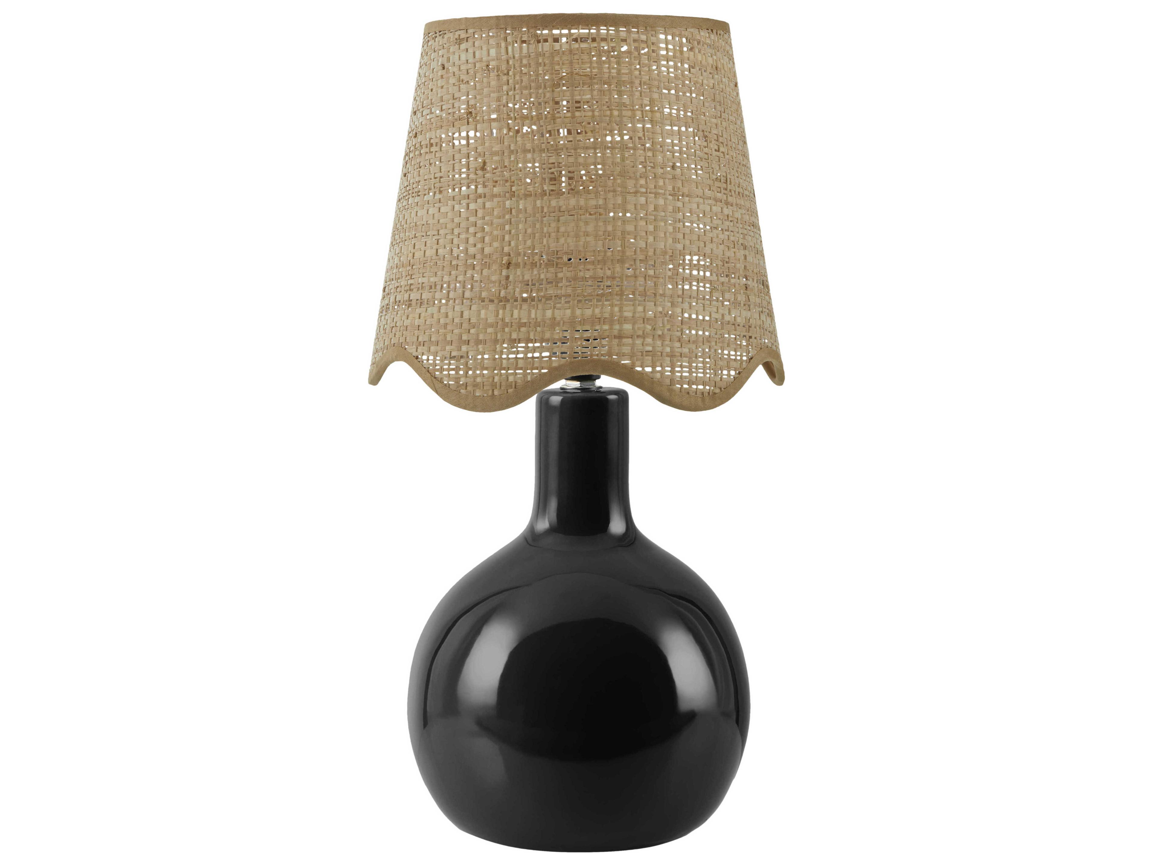 Livabliss by Surya Balbao Black Table Lamp