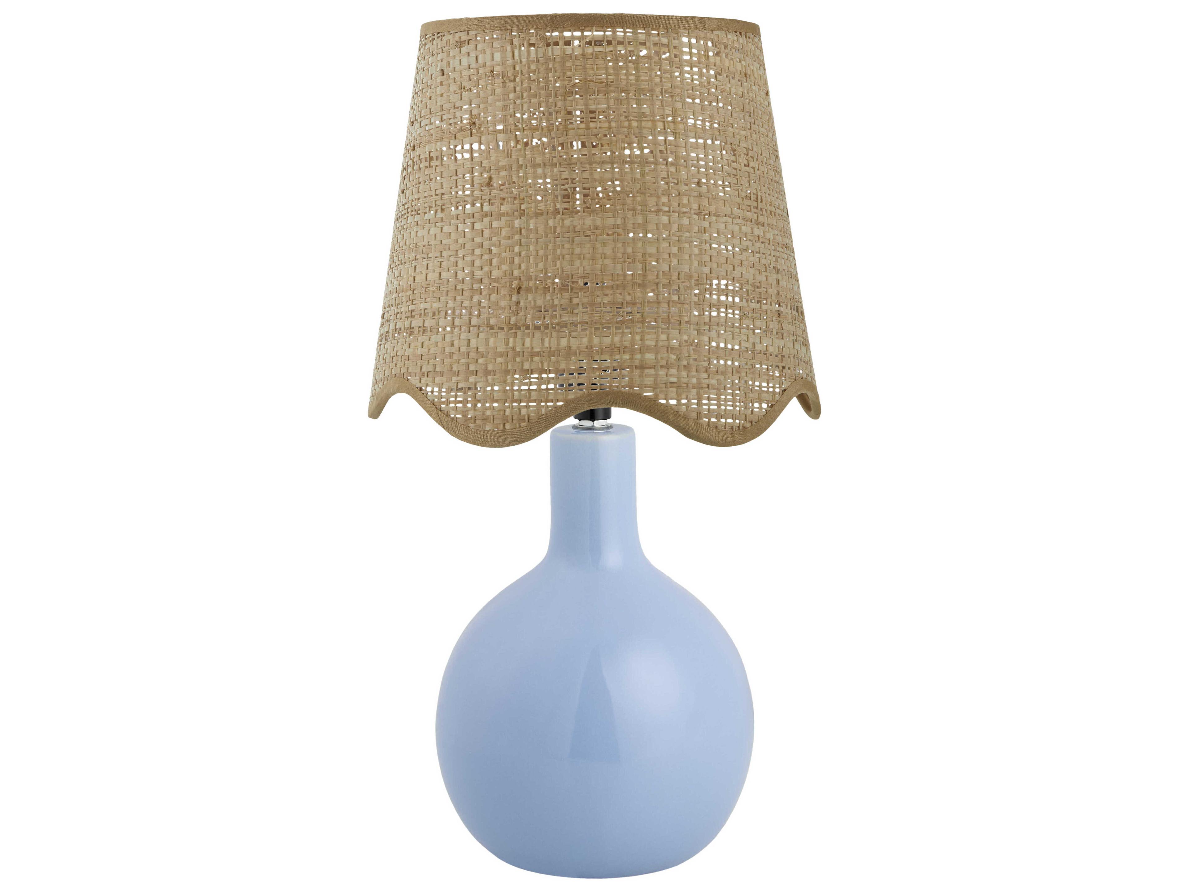 Luxecor Blissful Blue Table Lamp
