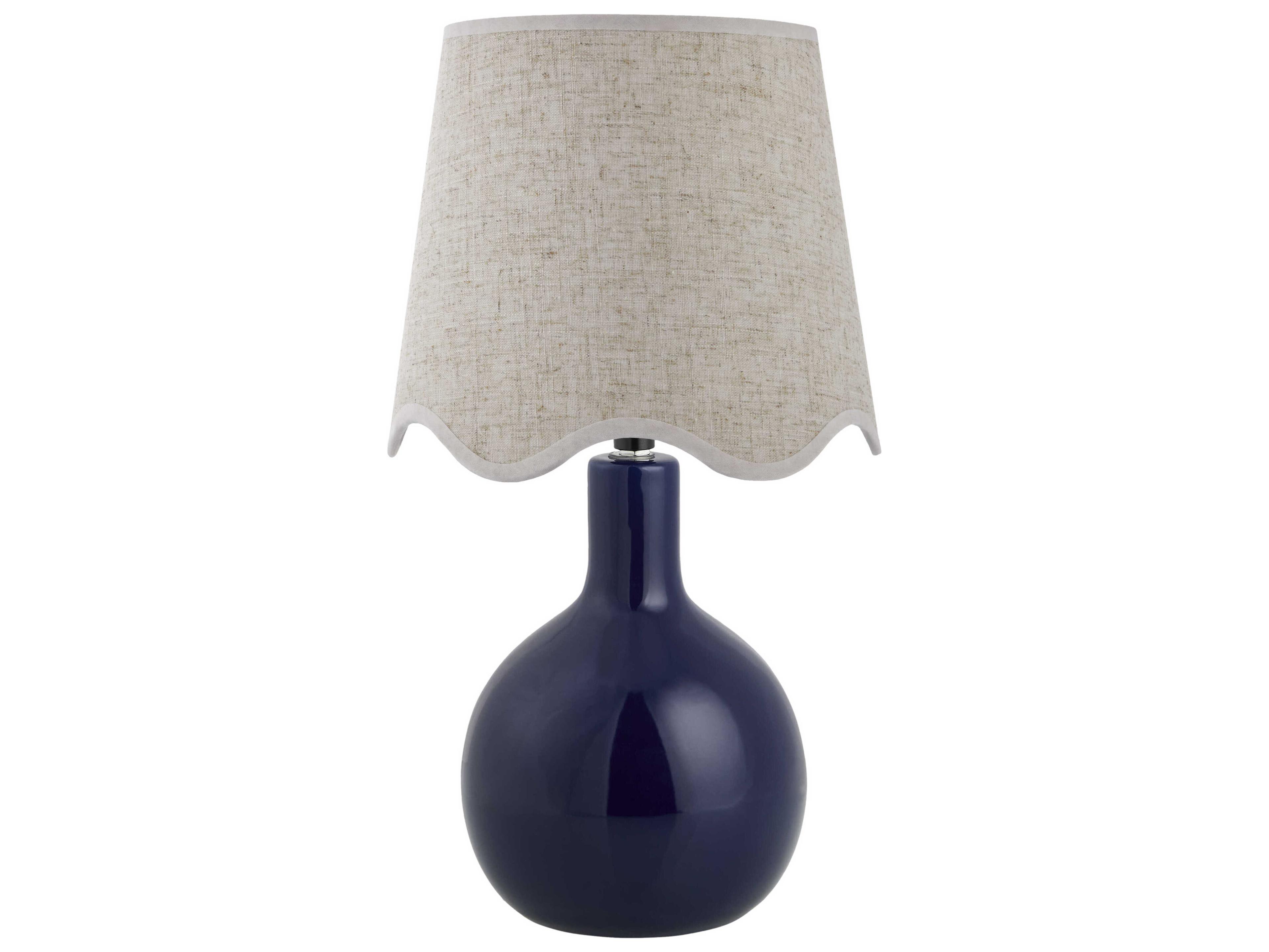 Livabliss by Surya Balbao Dark Blue Table Lamp