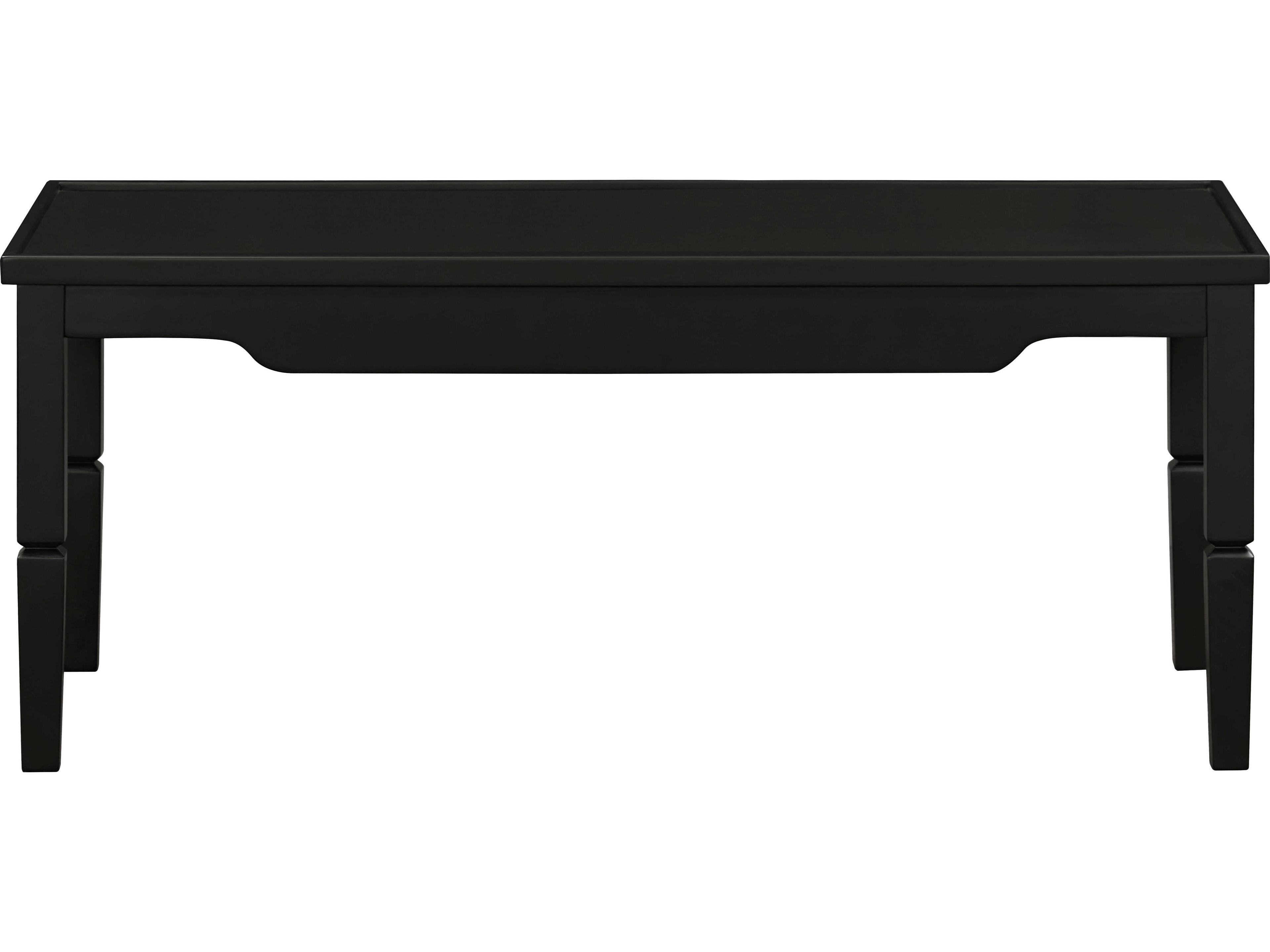 Livabliss by Surya Becki Owens Doheny Rectangular Wood Black Coffee Table