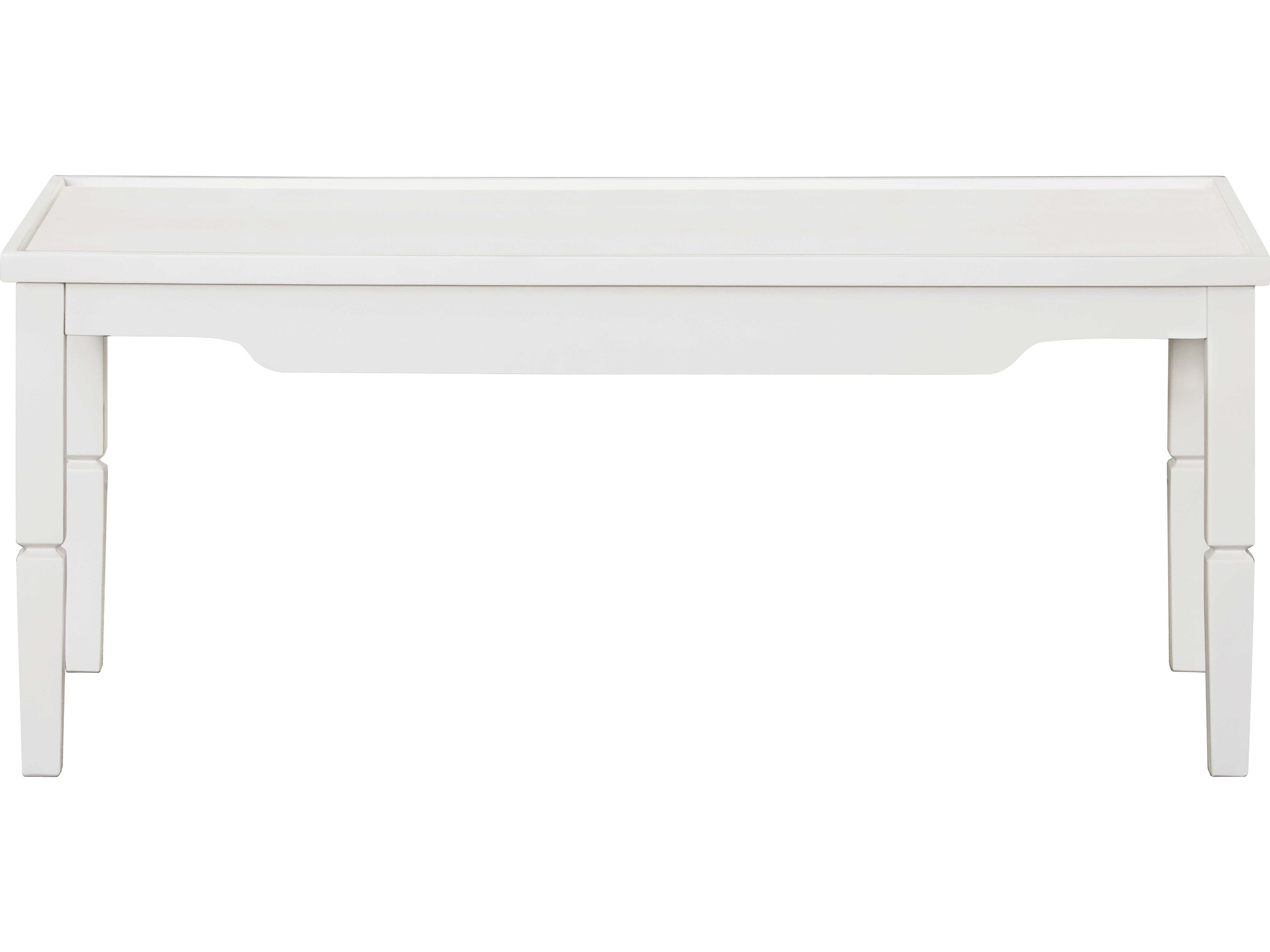 Livabliss by Surya Becki Owens Doheny Rectangular Wood White Coffee Table