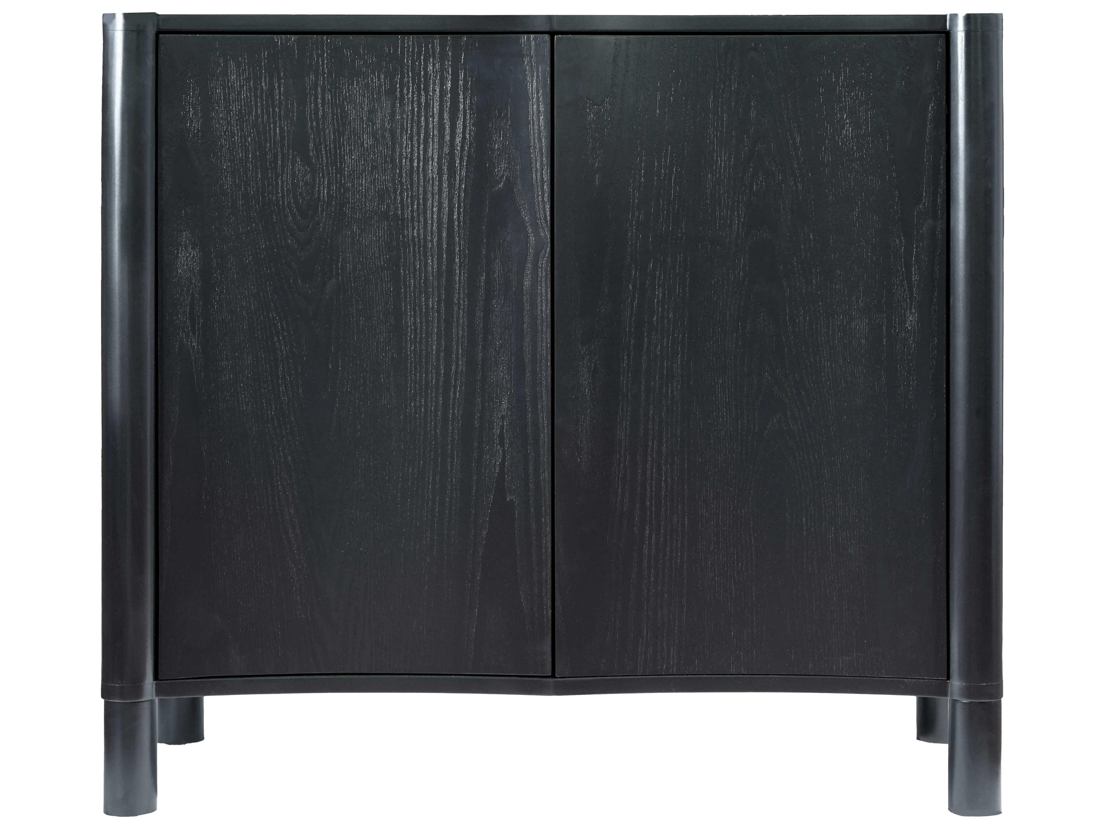 Livabliss by Surya Becki Owens Sonador Black Ash Wood Accent Cabinet