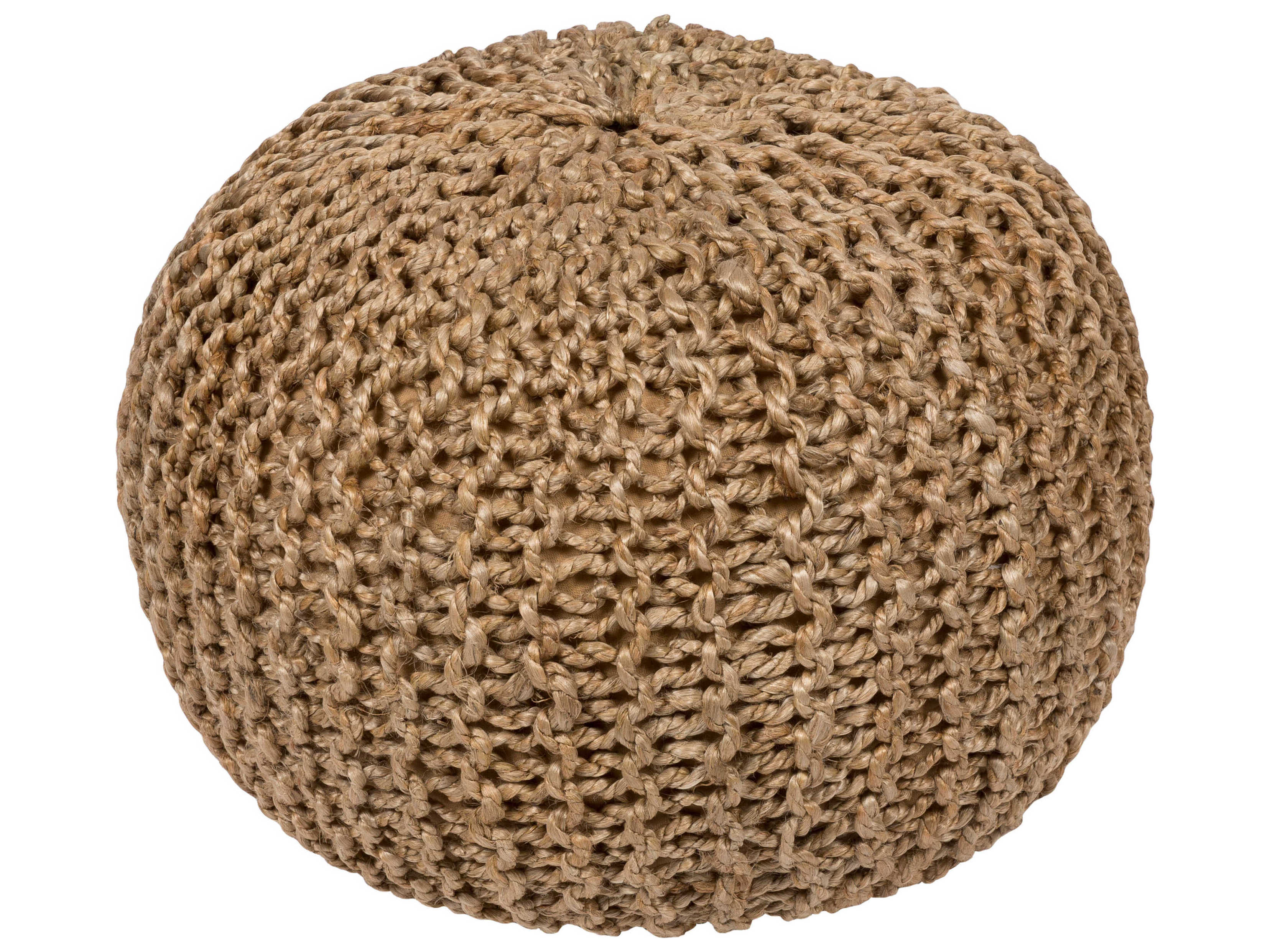 Livabliss by Surya Bermuda Tan Brown Ottoman