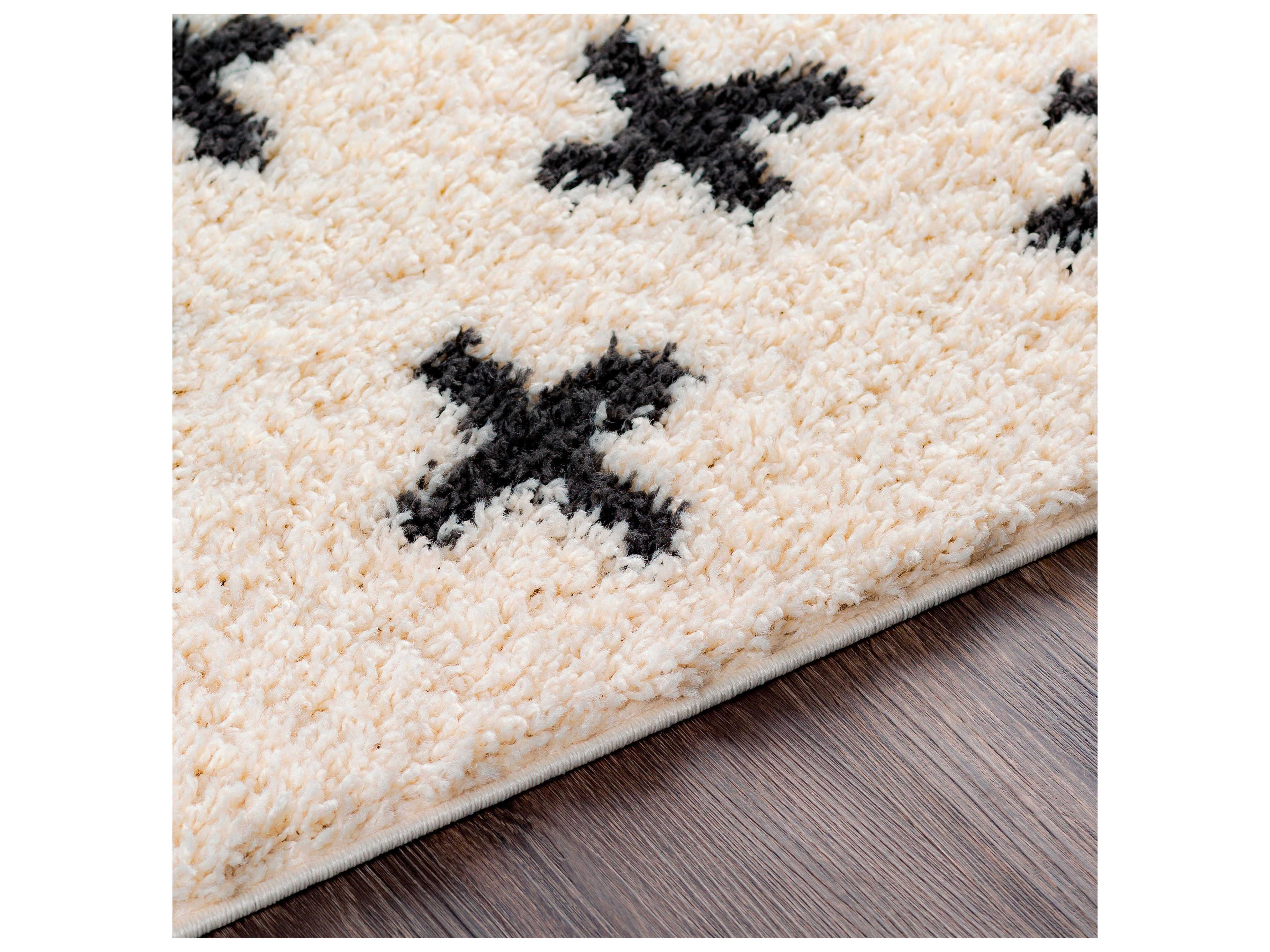 Livabliss by Surya Beni Shag Geometric Runner Area Rug