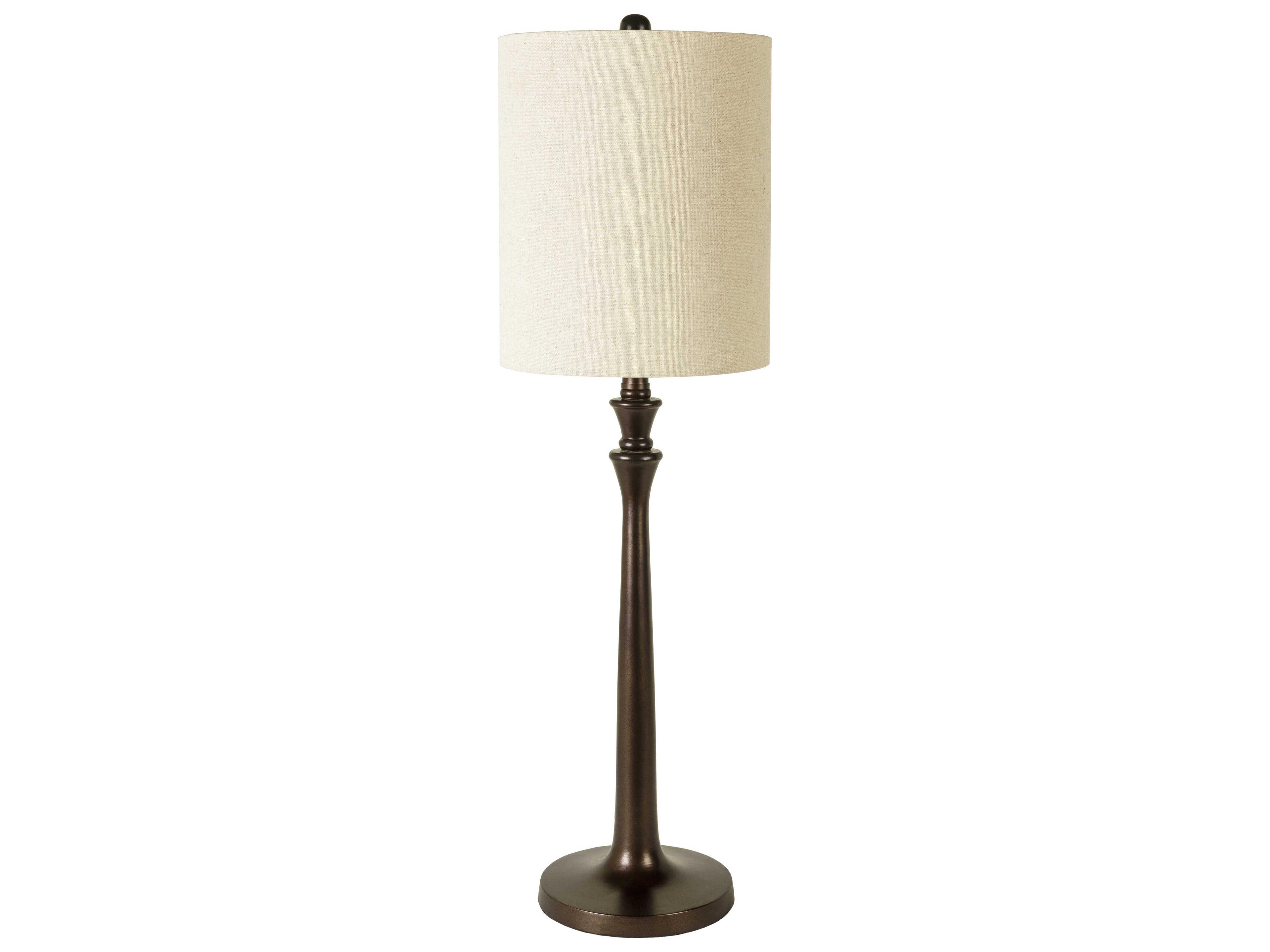 Livabliss by Surya Bettiny Metallic Bronze Buffet Lamp