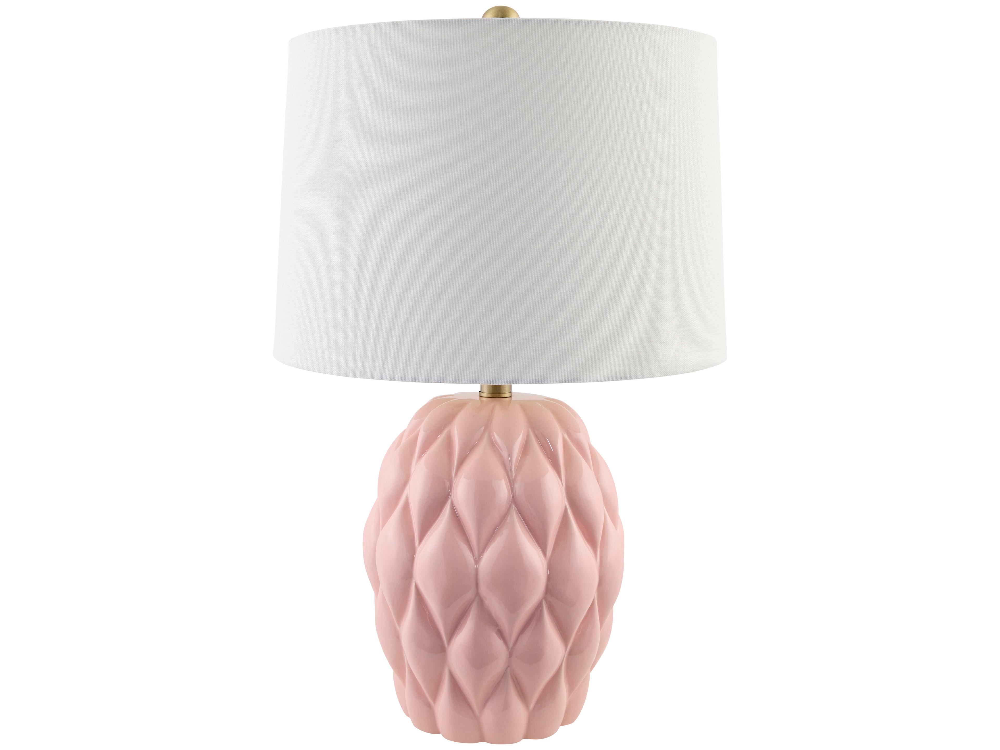 Livabliss by Surya Cagli Pink Table Lamp