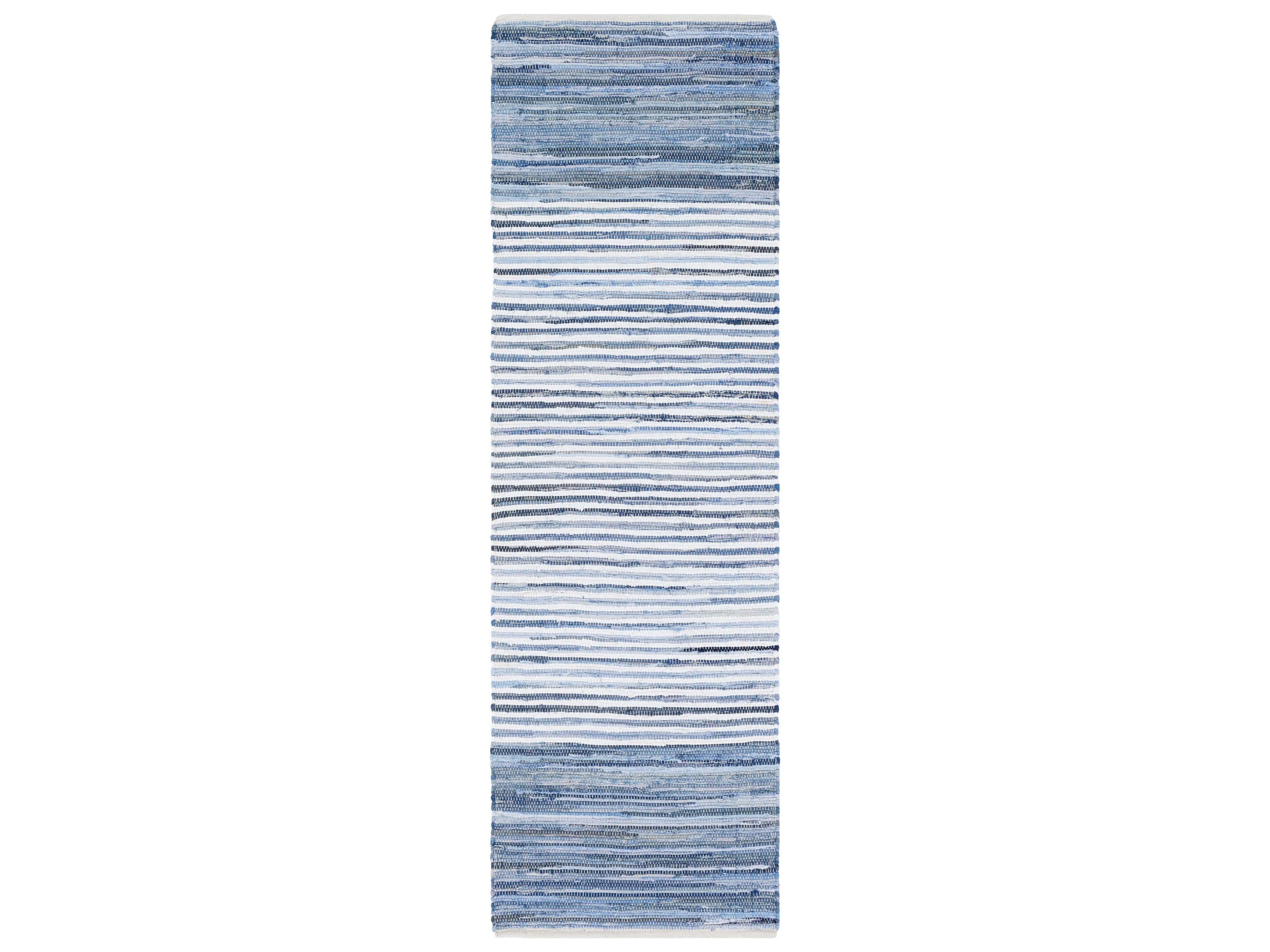 Livabliss by Surya Denim Striped Runner Area Rug