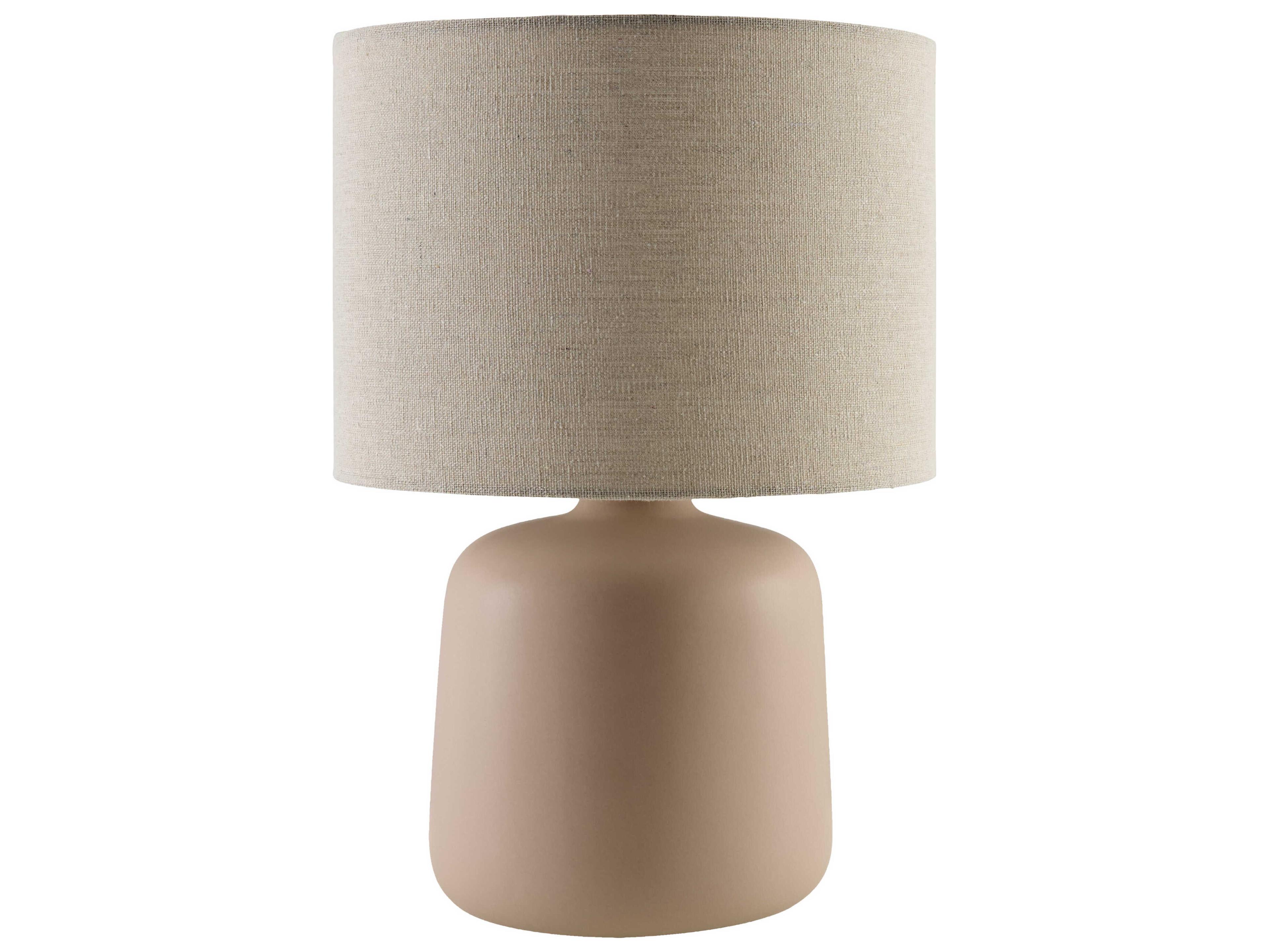 Livabliss by Surya Elio Coral Brown Table Lamp