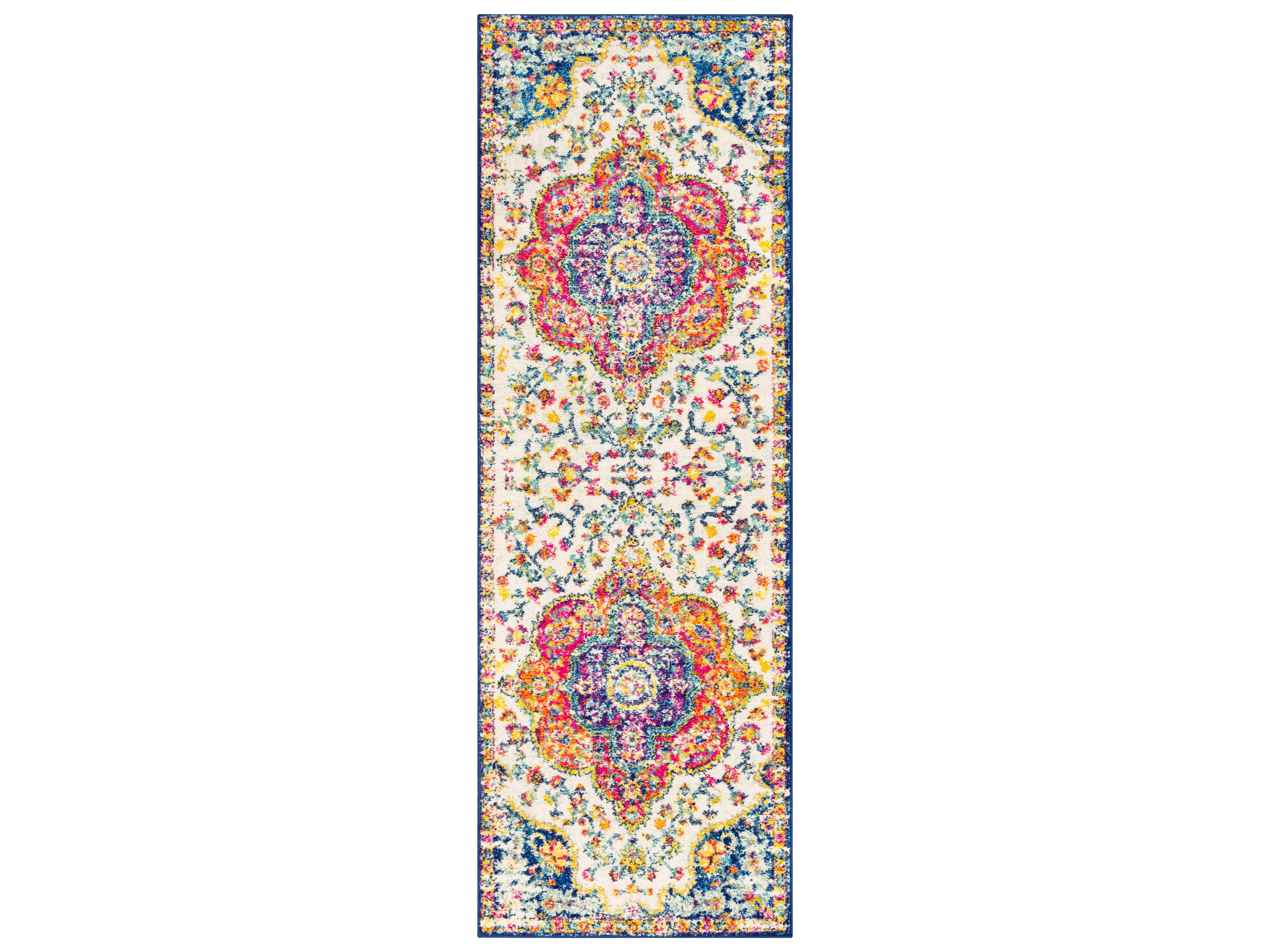 Livabliss by Surya Elaziz Bordered Runner Area Rug