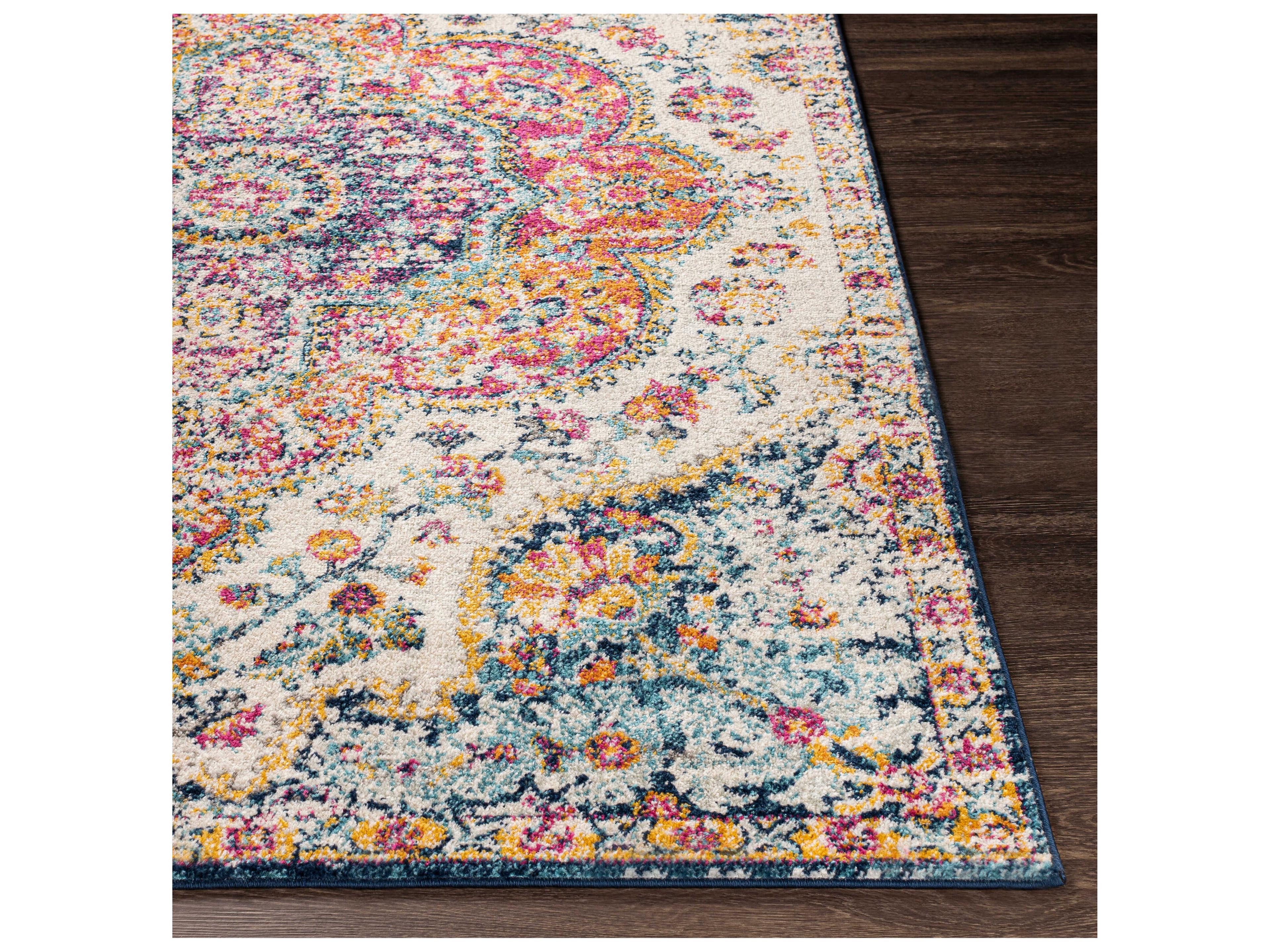 Livabliss by Surya Elaziz Bordered Runner Area Rug