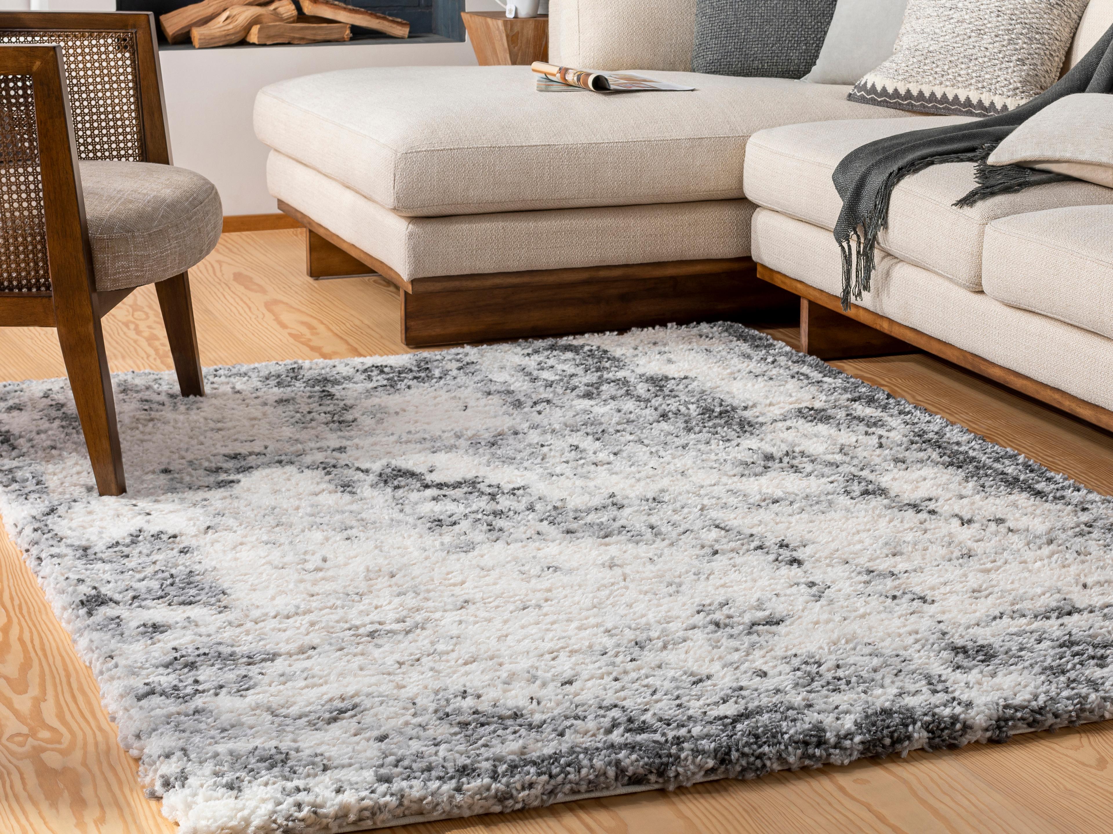 Livabliss by Surya Eskimo Shag Abstract Area Rug