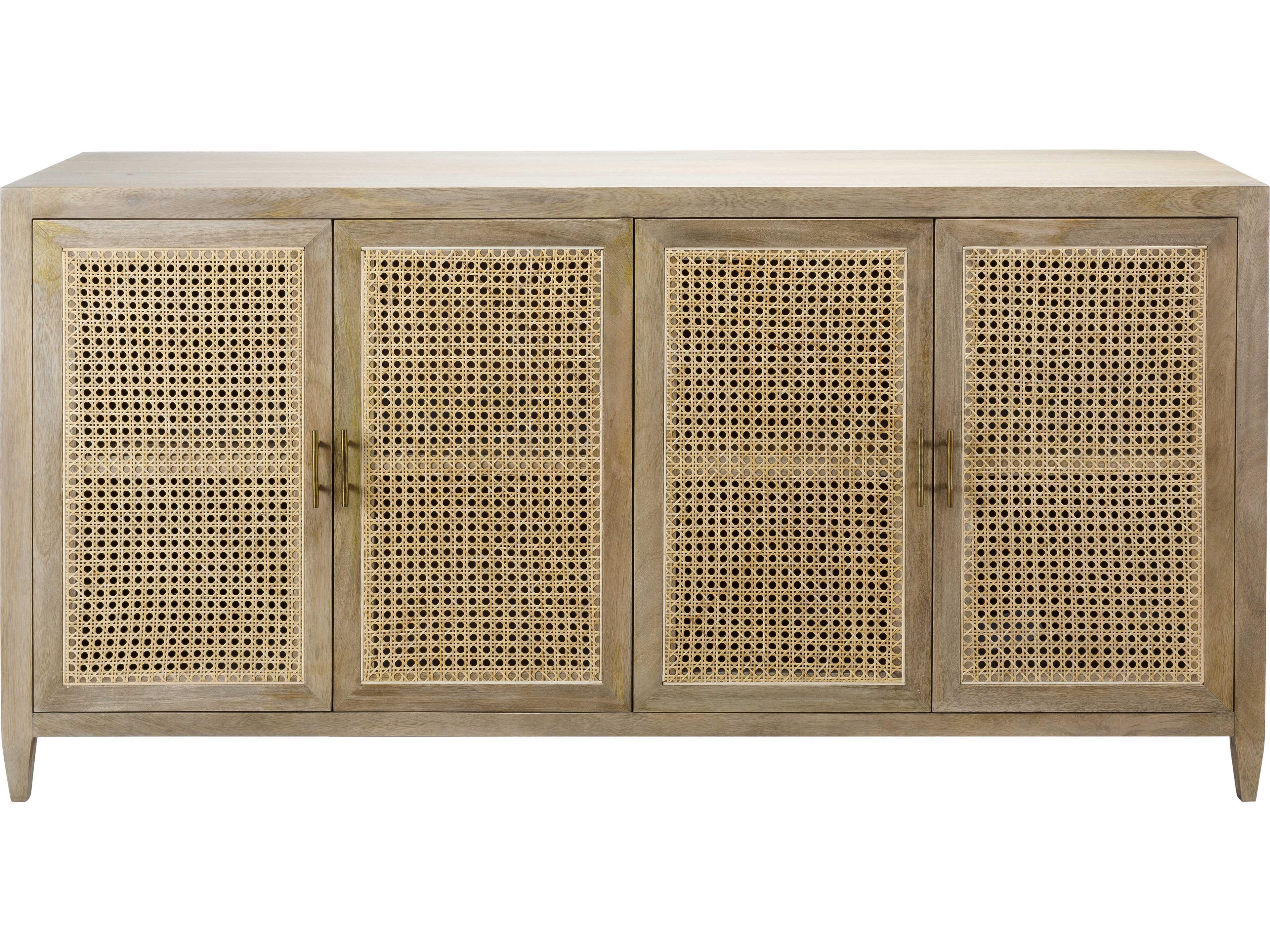 Livabliss by Surya Etewah 71" Mango Wood Brown Sideboard
