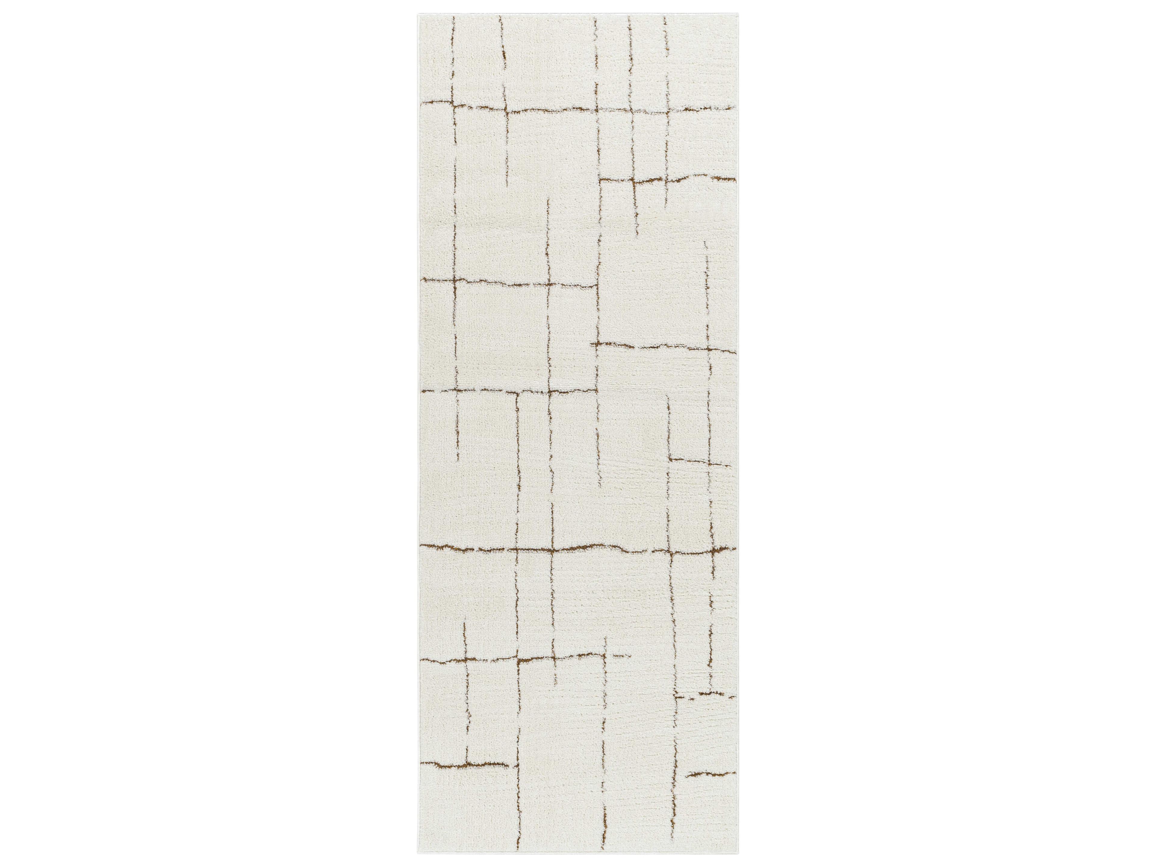 Livabliss by Surya Freud Shag Geometric Runner Area Rug