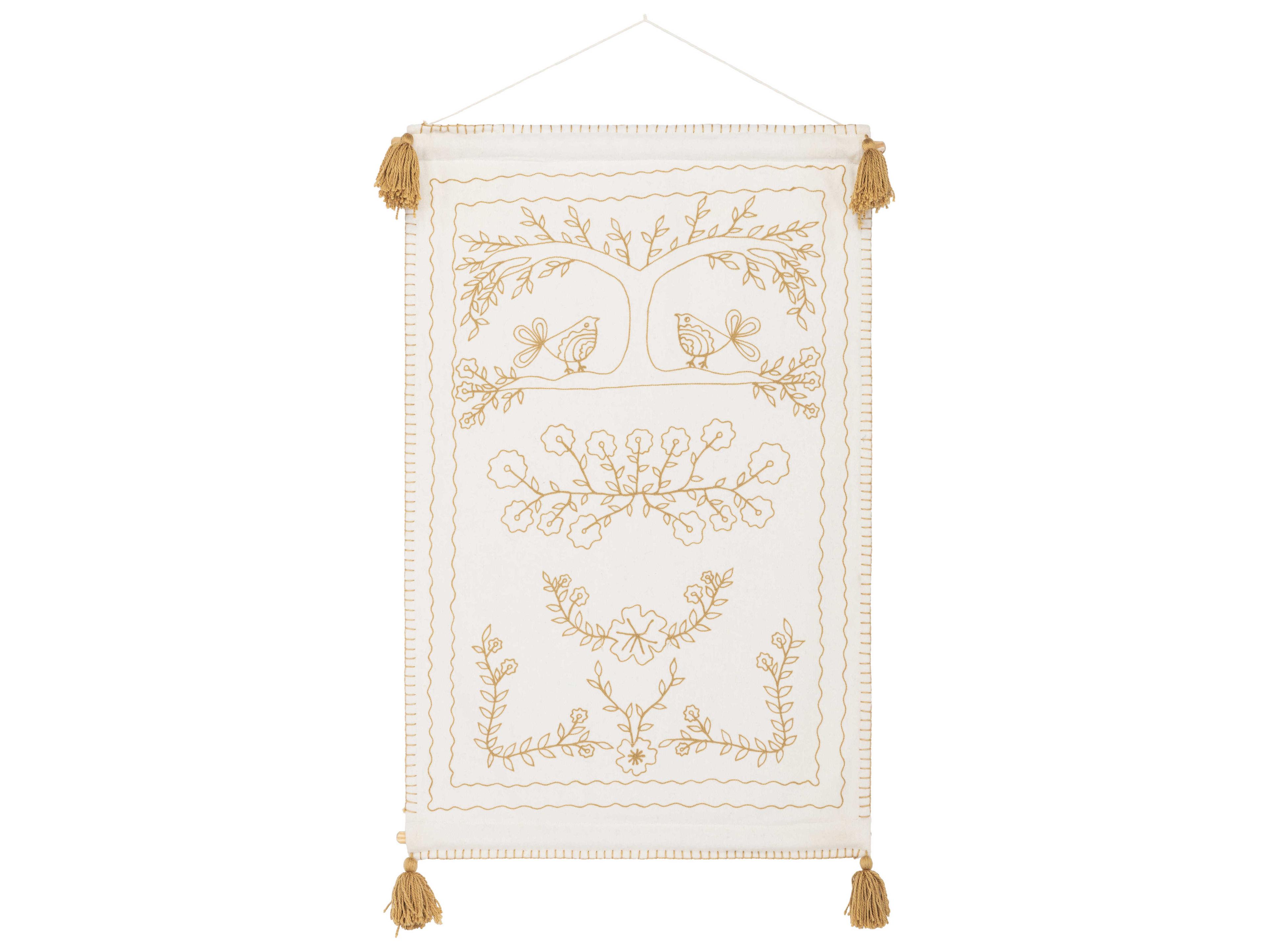 Livabliss by Surya Folk Tale Wall Hanging