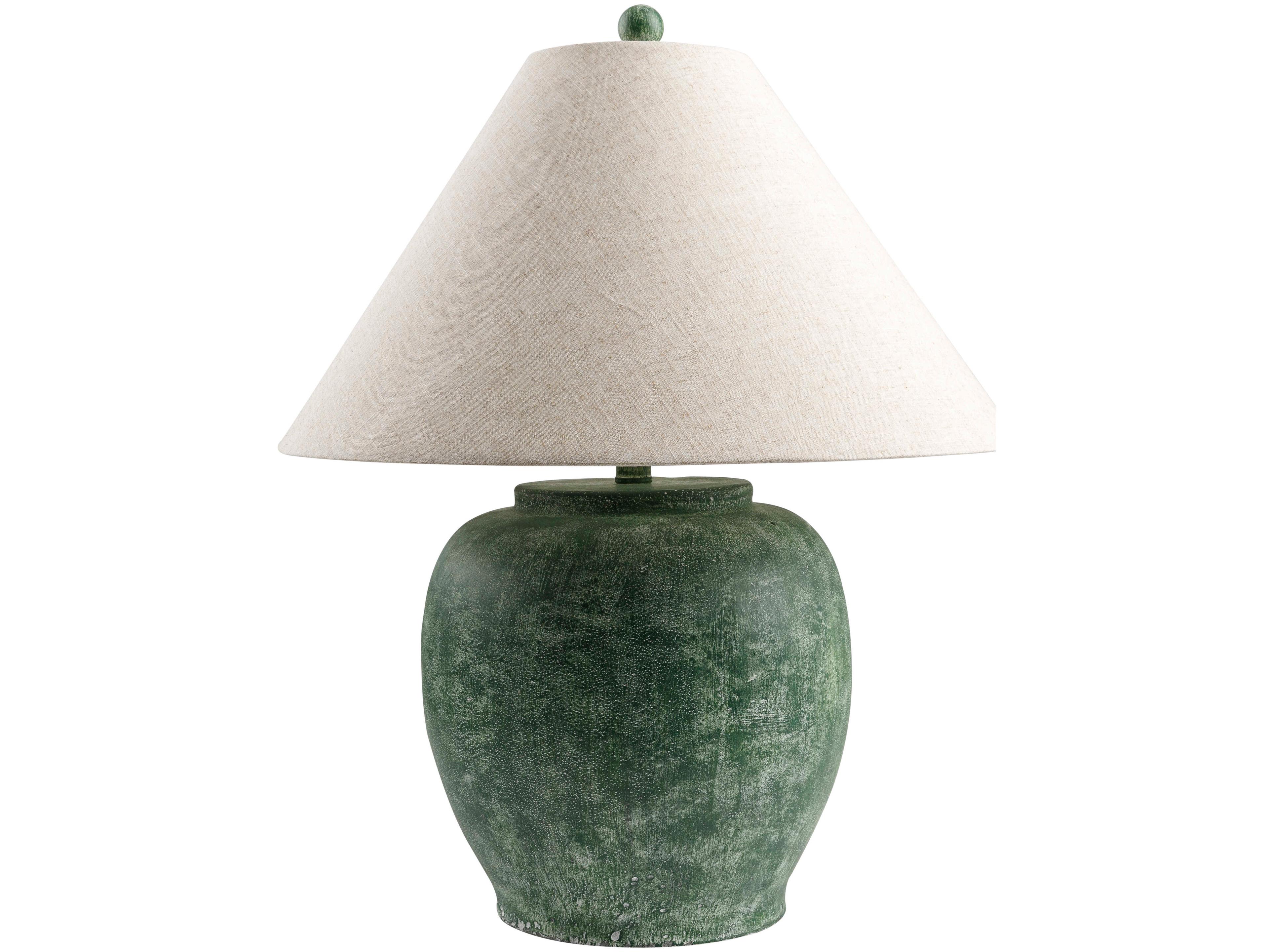 Livabliss by Surya Forest Dark Green Buffet Lamp