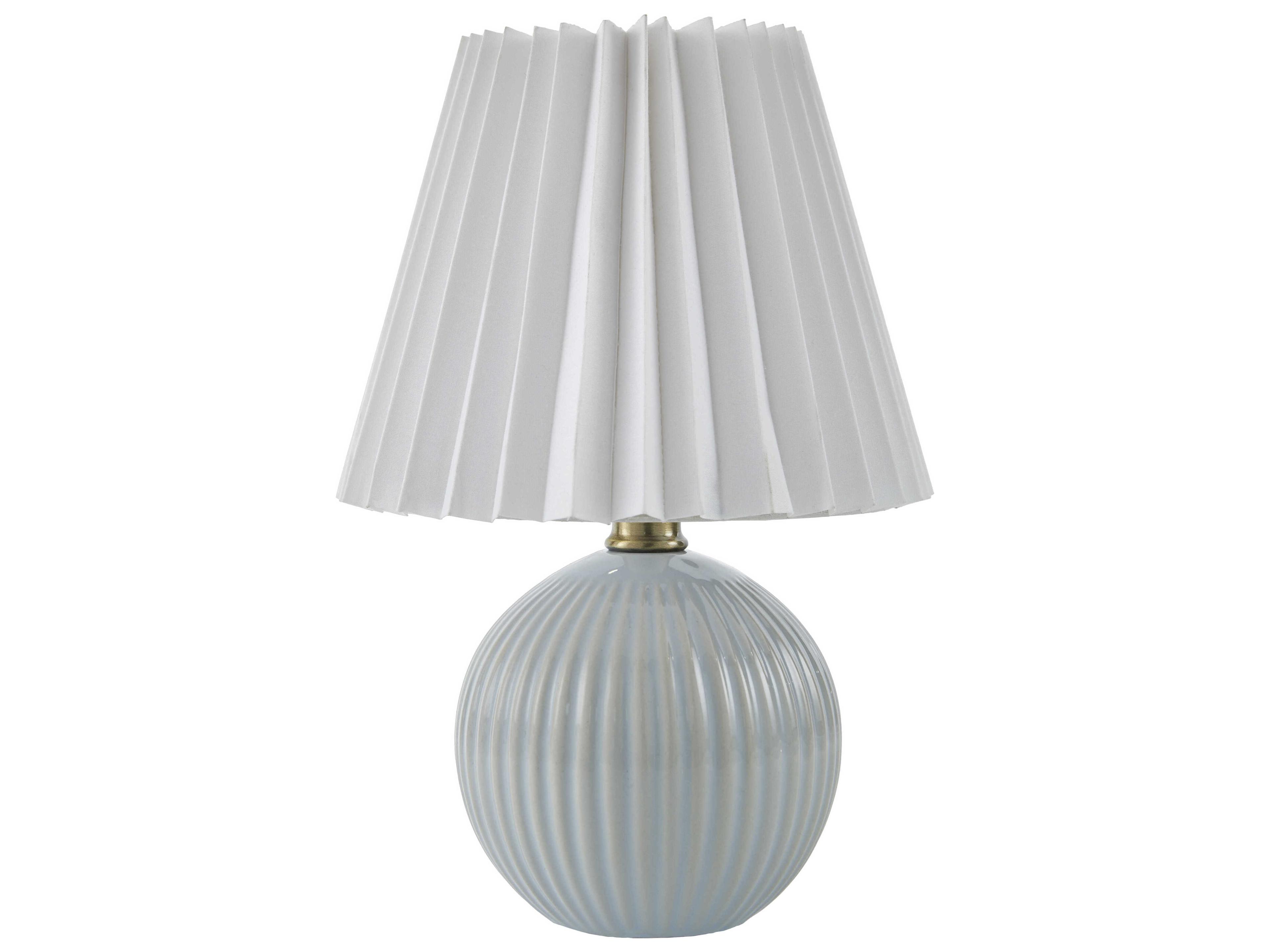 Livabliss by Surya Ferez Aqua Gray Table Lamp