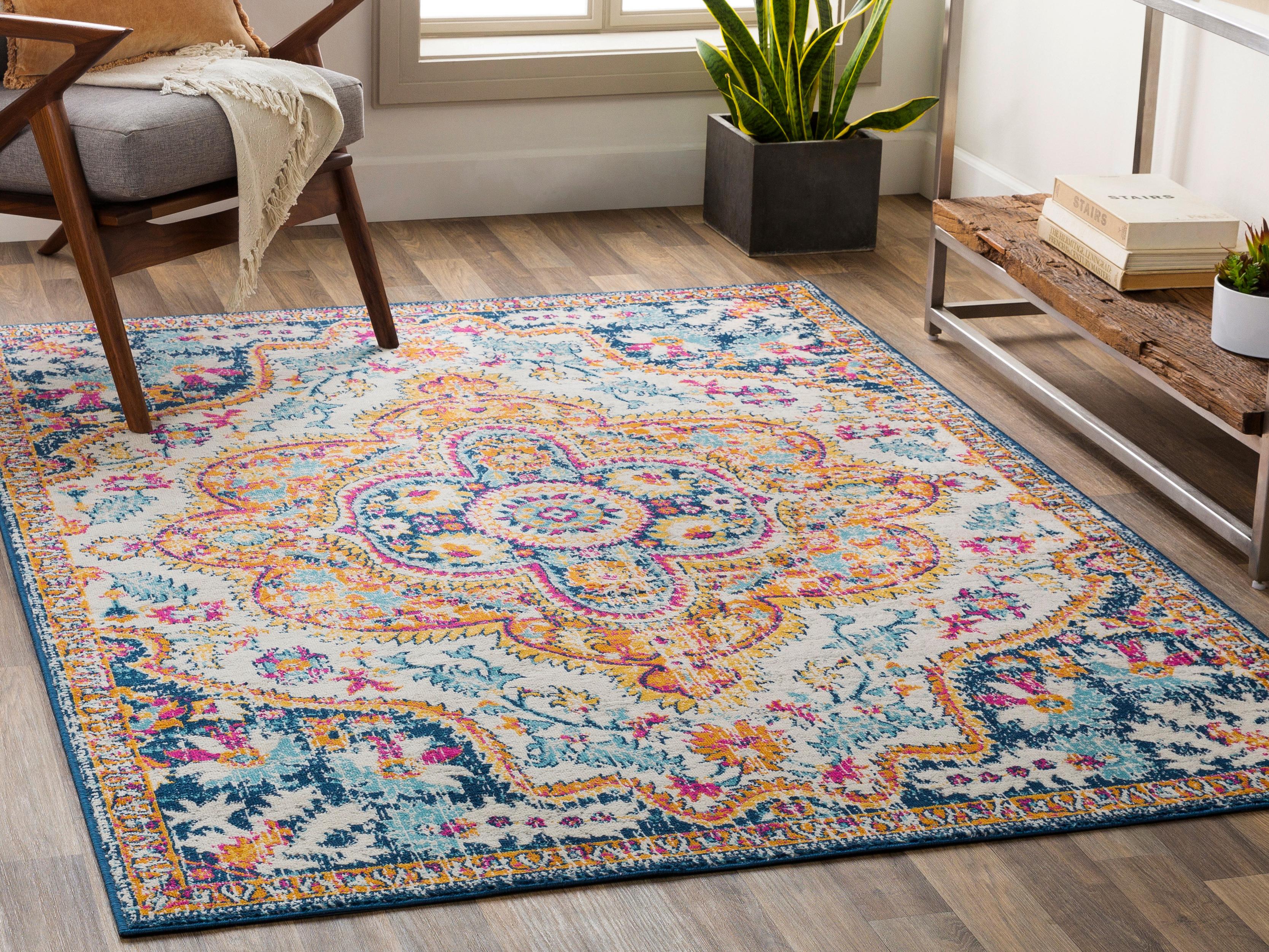 Livabliss by Surya Floransa Bordered Area Rug