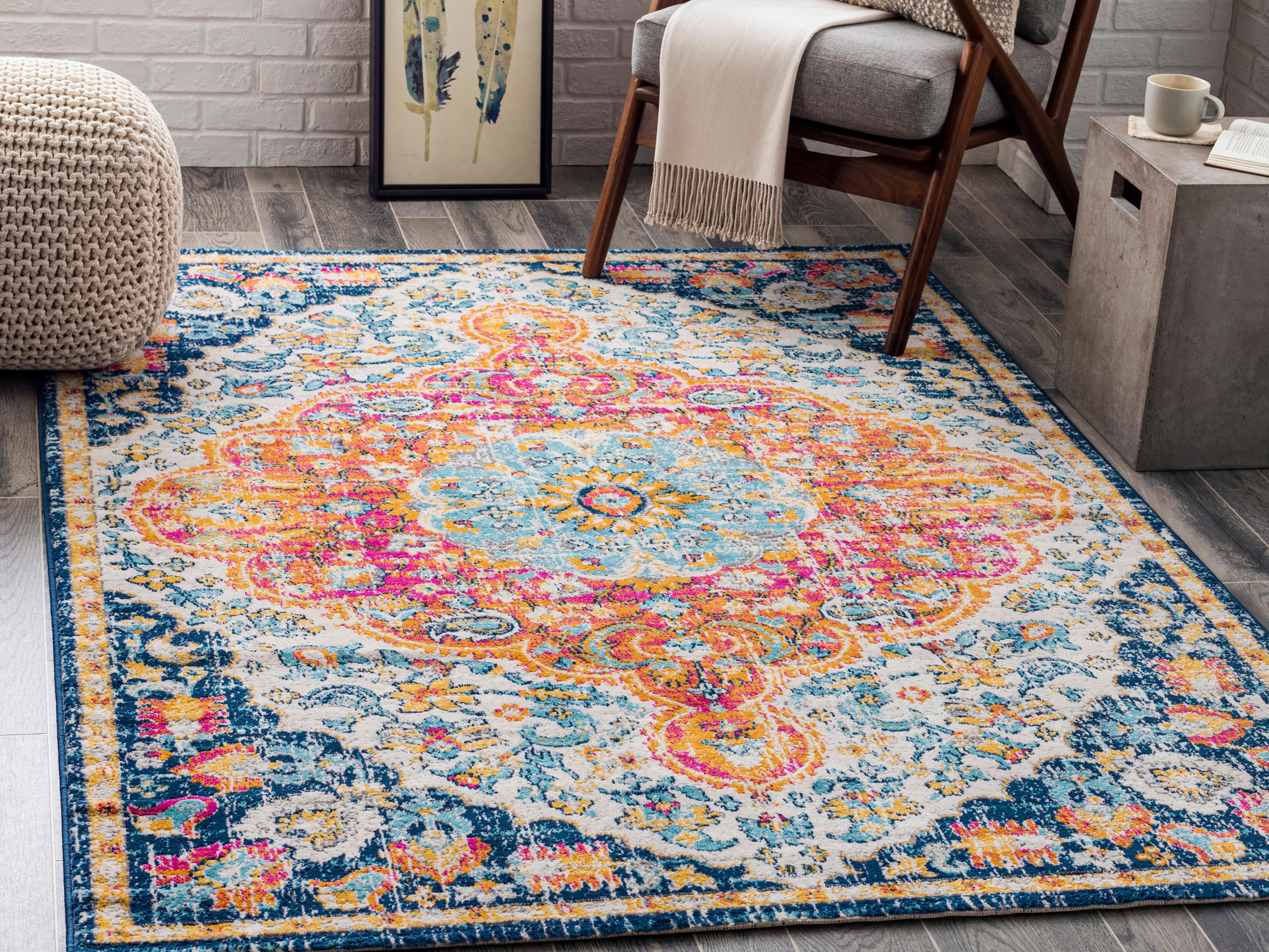 Livabliss by Surya Floransa Bordered Area Rug