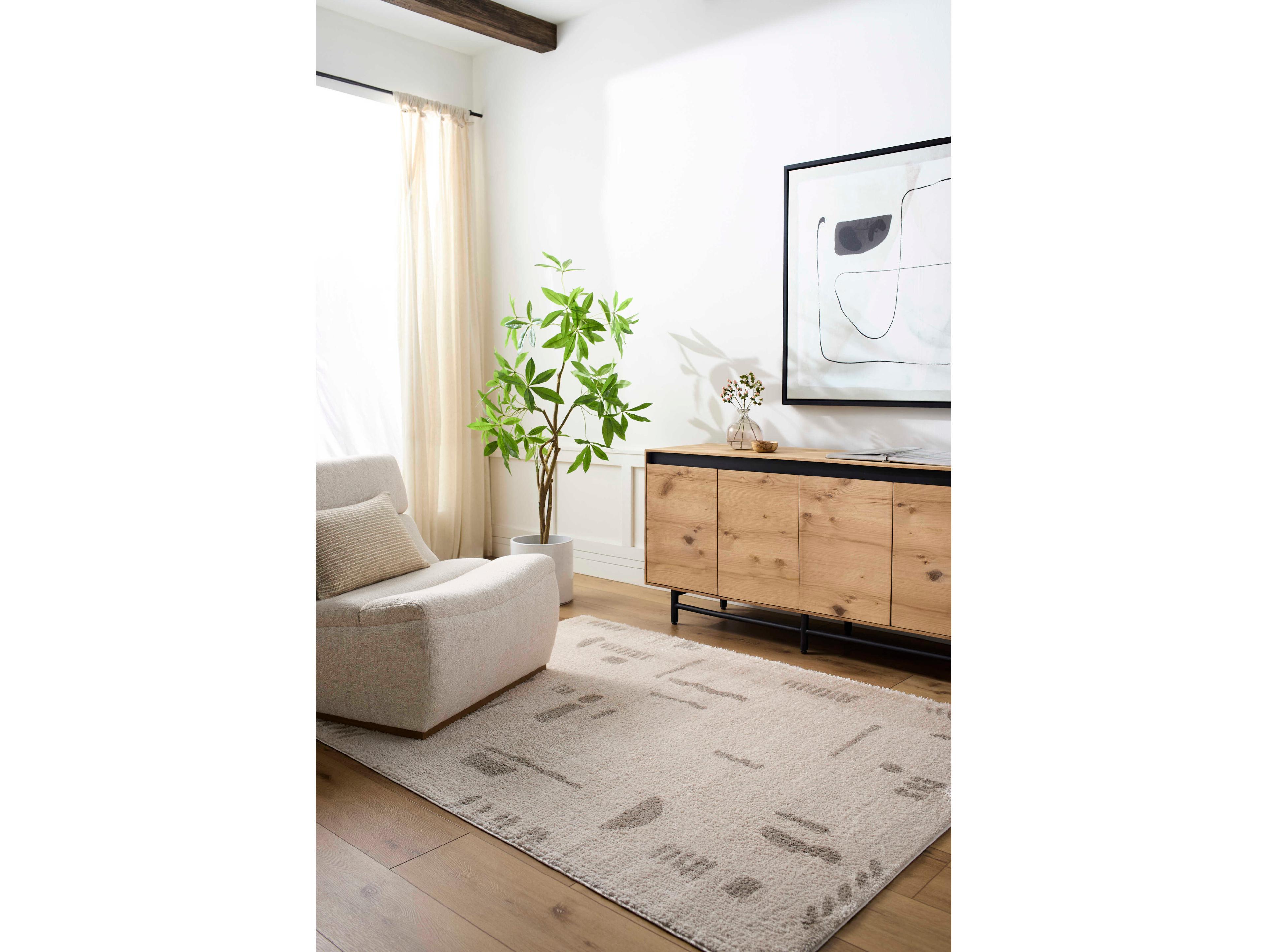 Livabliss by Surya Fossay Shag Geometric Area Rug