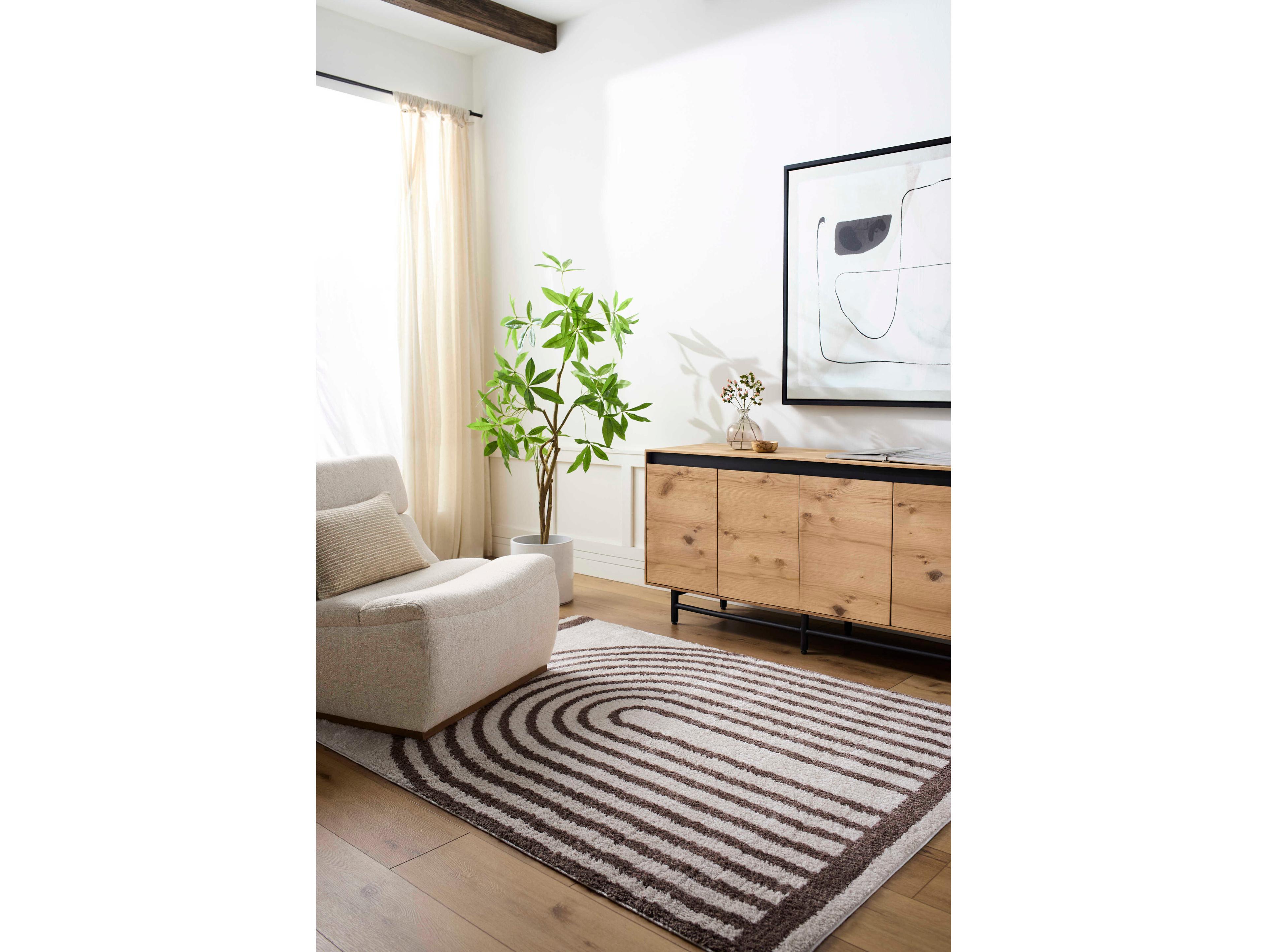 Livabliss by Surya Fossay Shag Geometric Area Rug