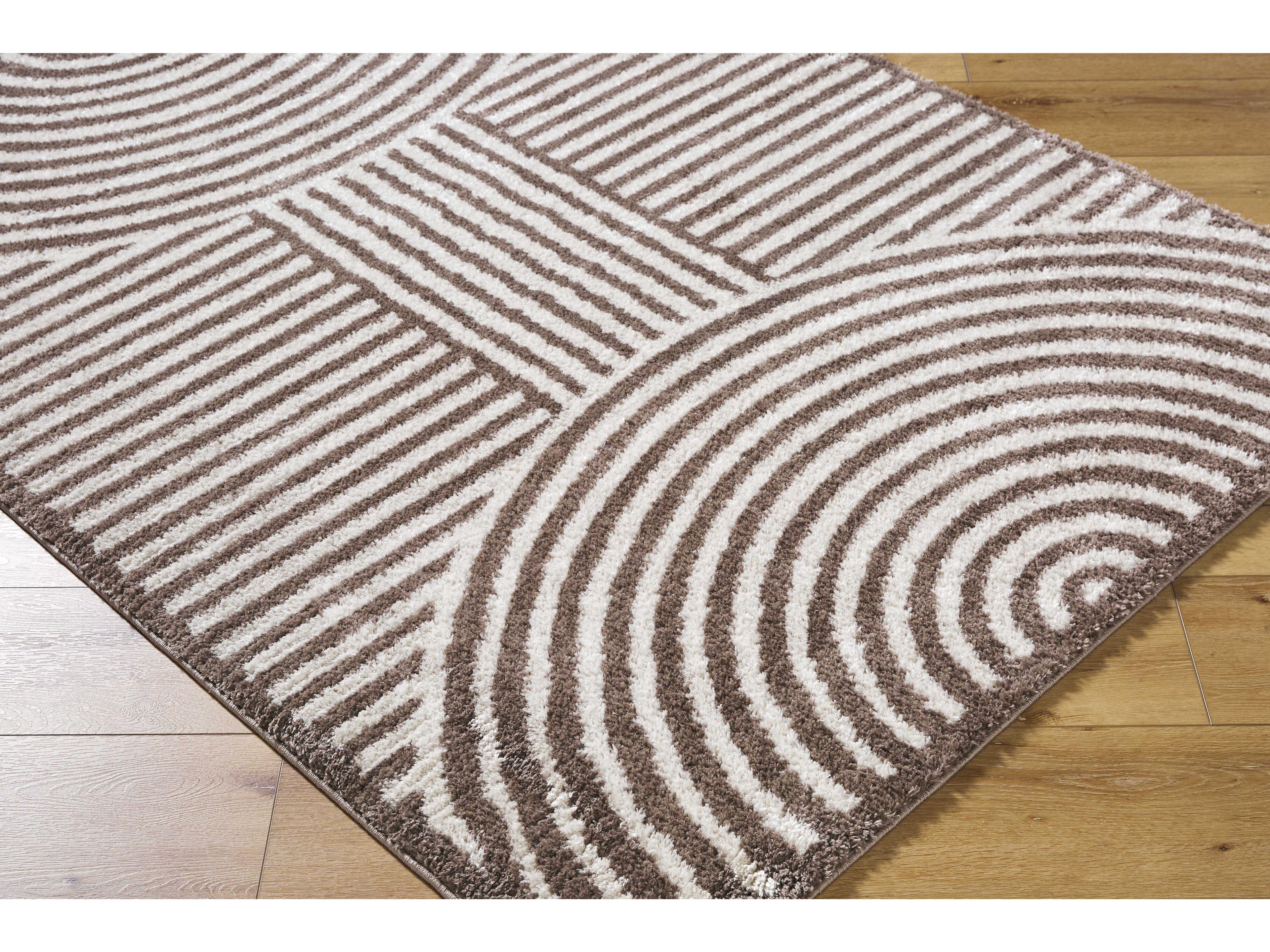 Livabliss by Surya Fossay Shag Geometric Area Rug
