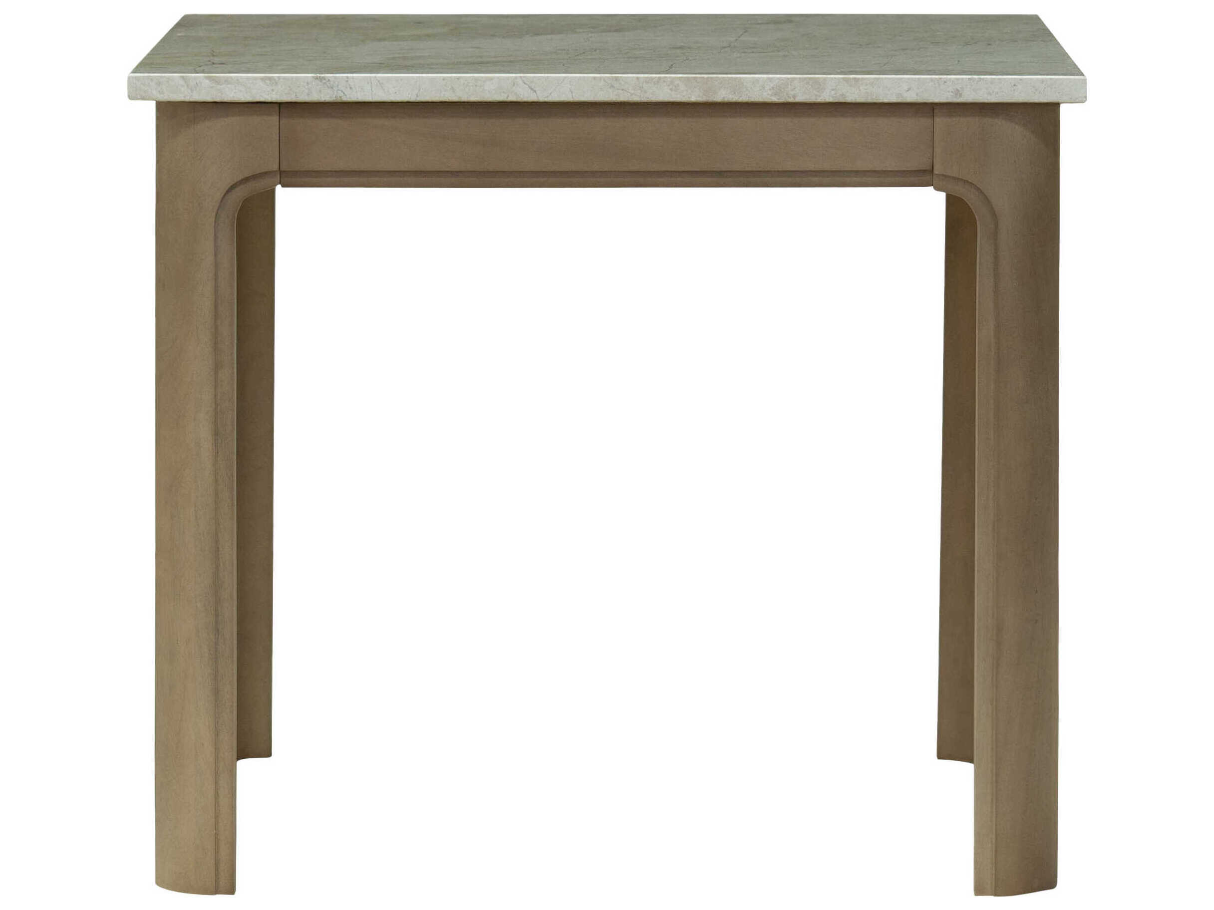 Livabliss by Surya Galey Alix Blair Square Marble Beige End Table