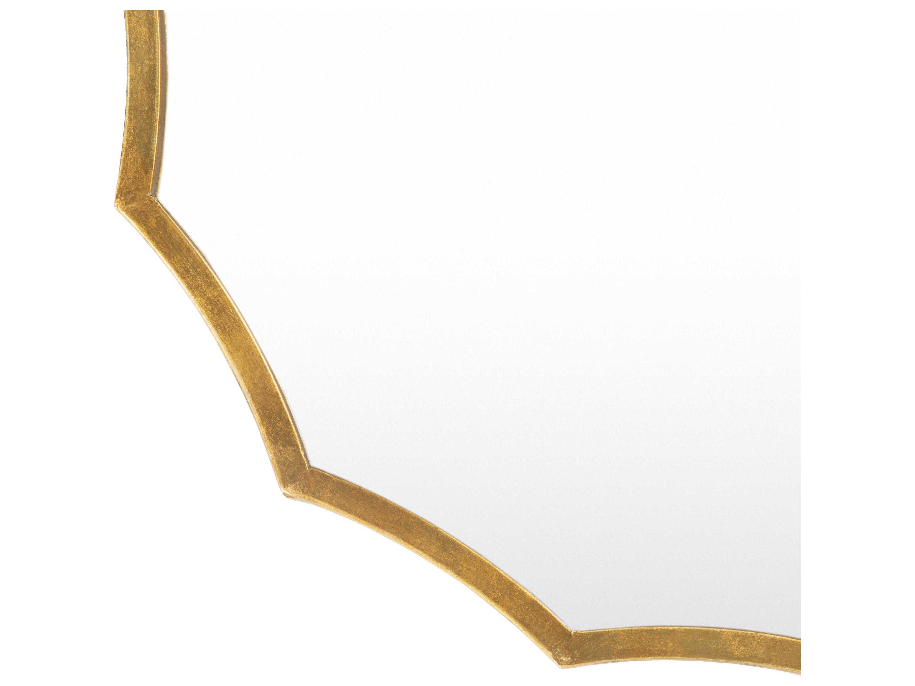 Livabliss by Surya Gia Gilded Gold Sunburst Wall Mirror