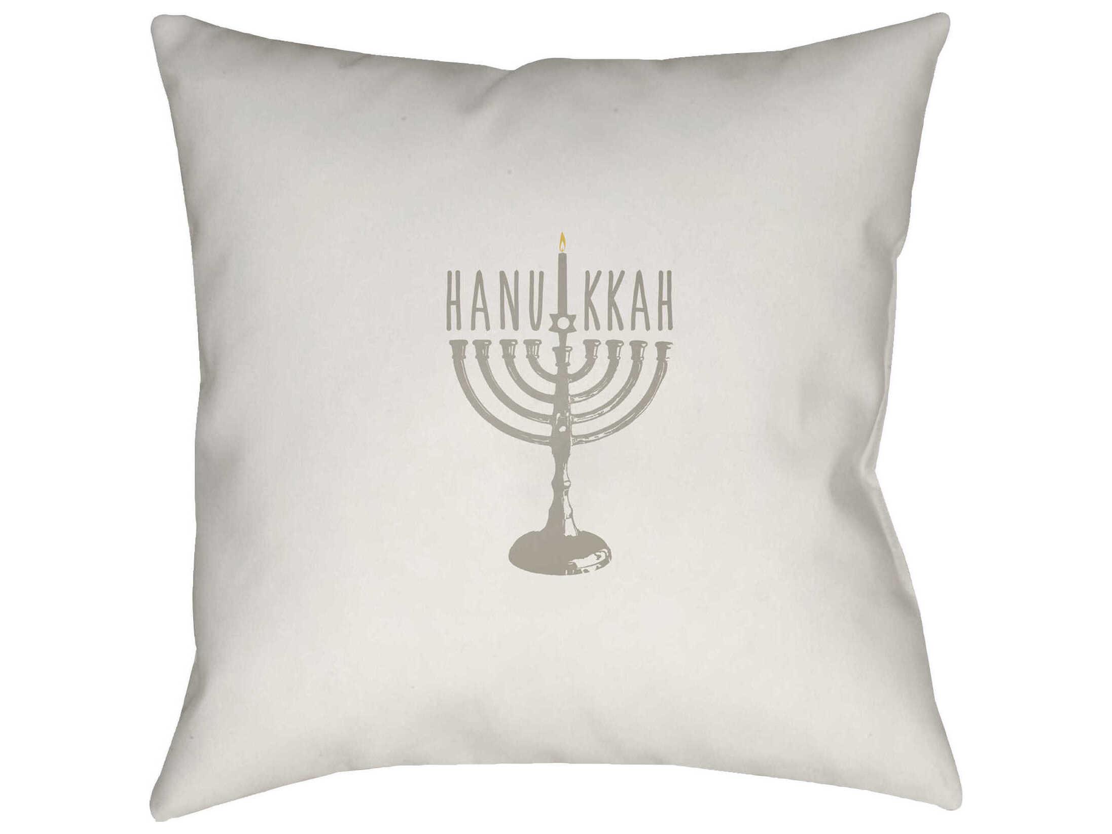 Livabliss by Surya Hanukkah Menorah Pillows